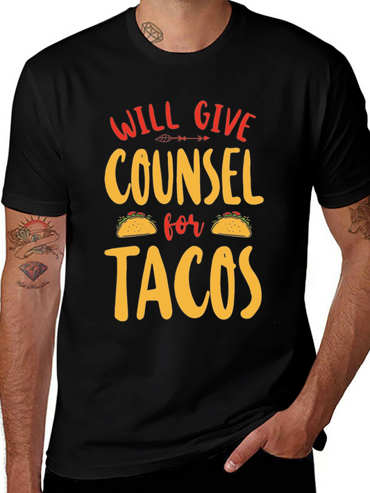Counsel for Tacos Graphic T-Shirt