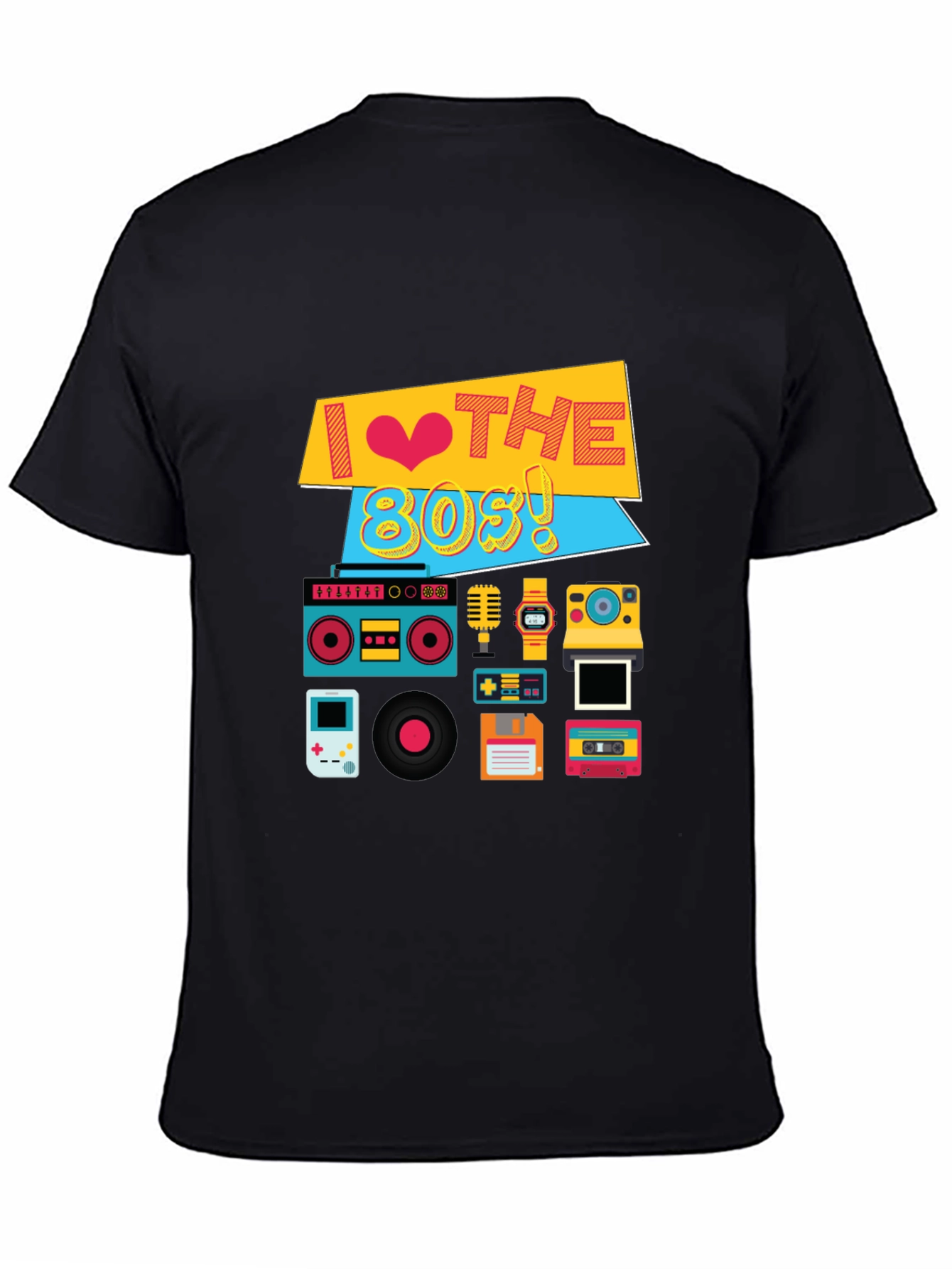 I Love the 80s T-Shirt Retro Style