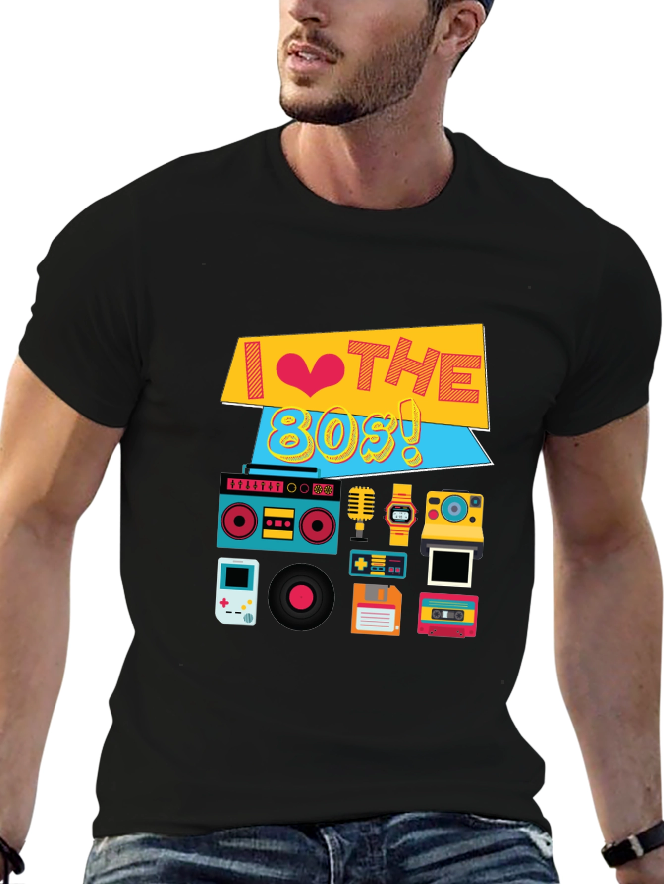 I Love the 80s T-Shirt Retro Style