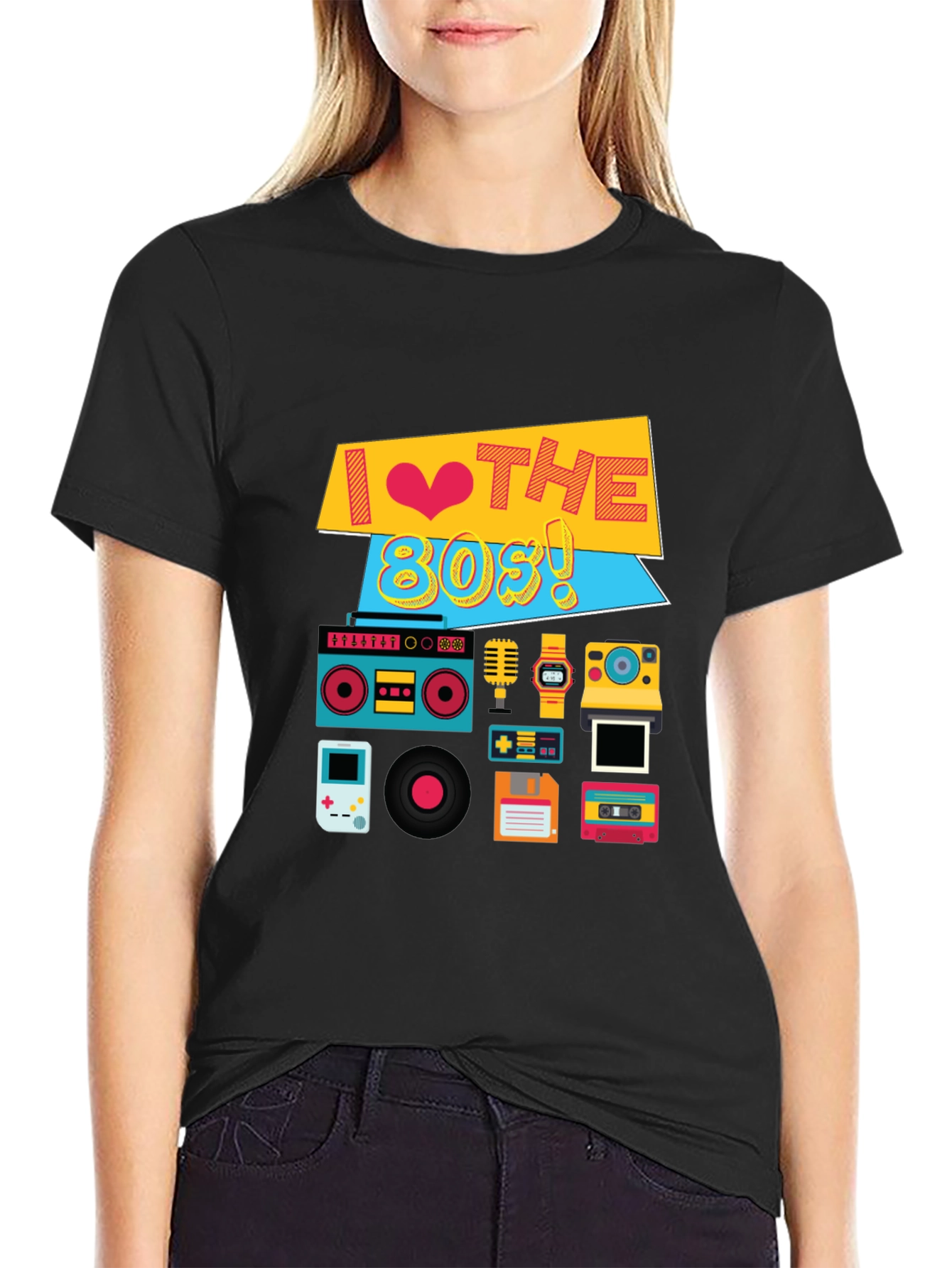 I Love the 80s T-Shirt Retro Style