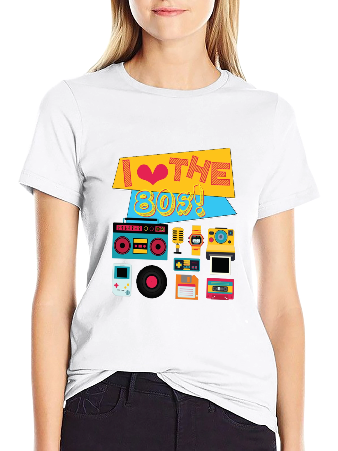 I Love the 80s T-Shirt Retro Style