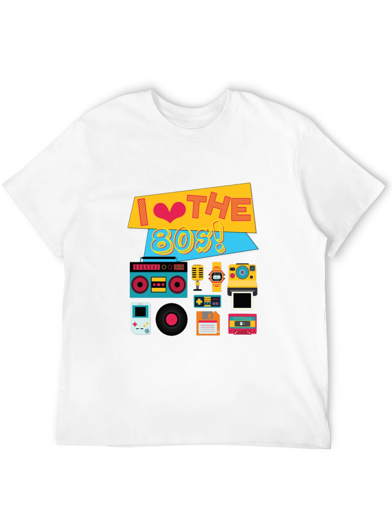 I Love the 80s T-Shirt Retro Style