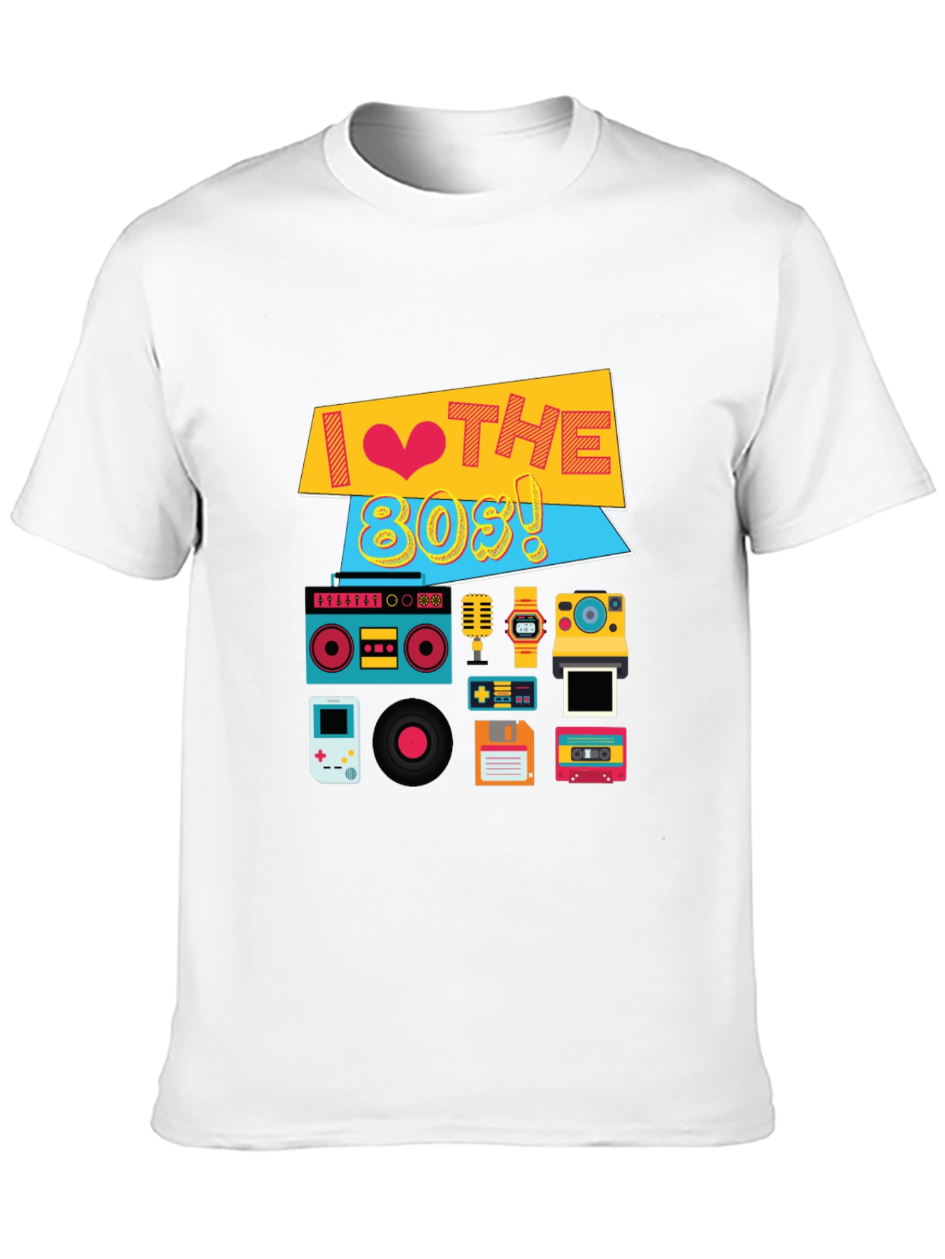 I Love the 80s T-Shirt Retro Style