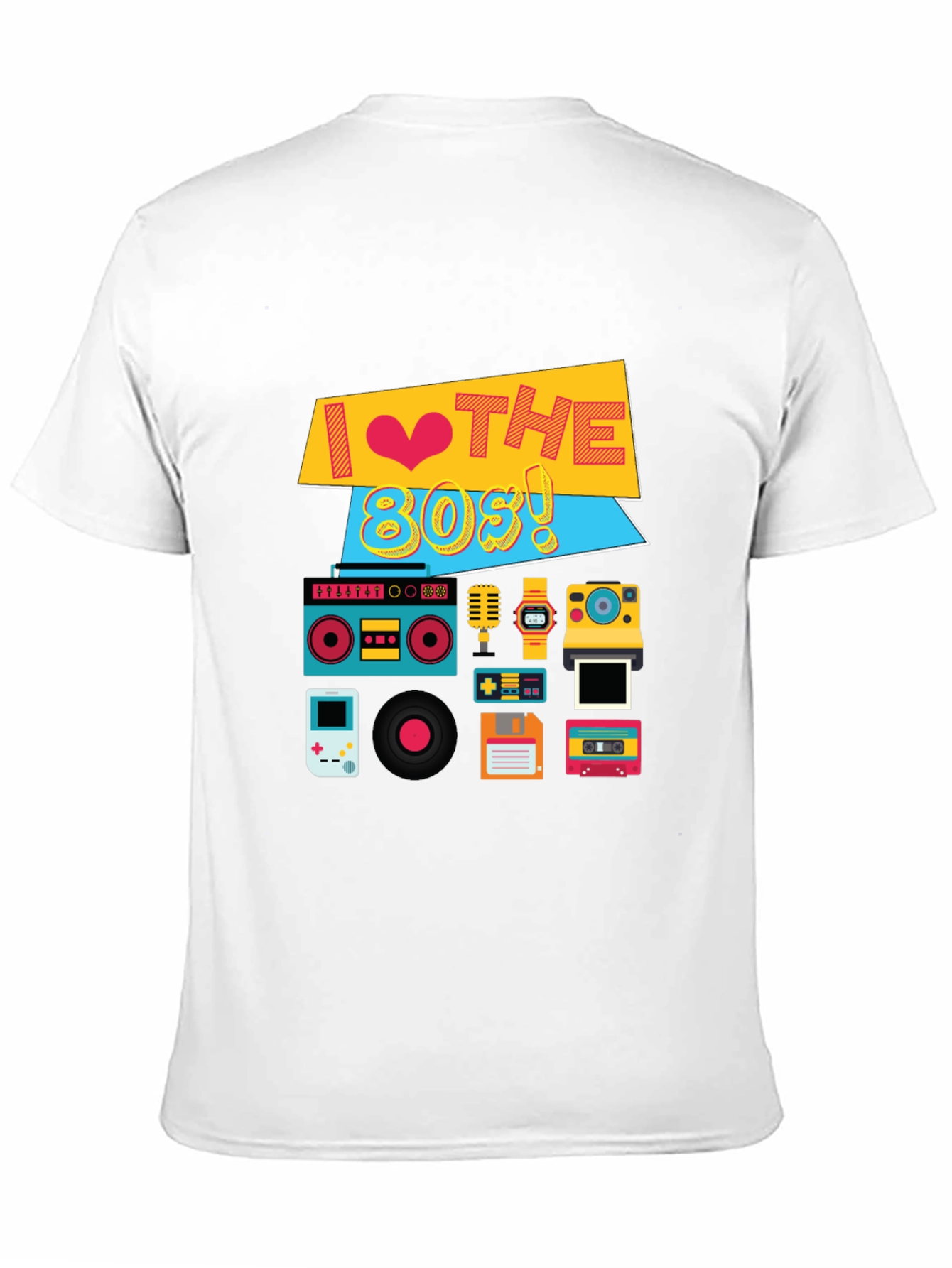 I Love the 80s T-Shirt Retro Style