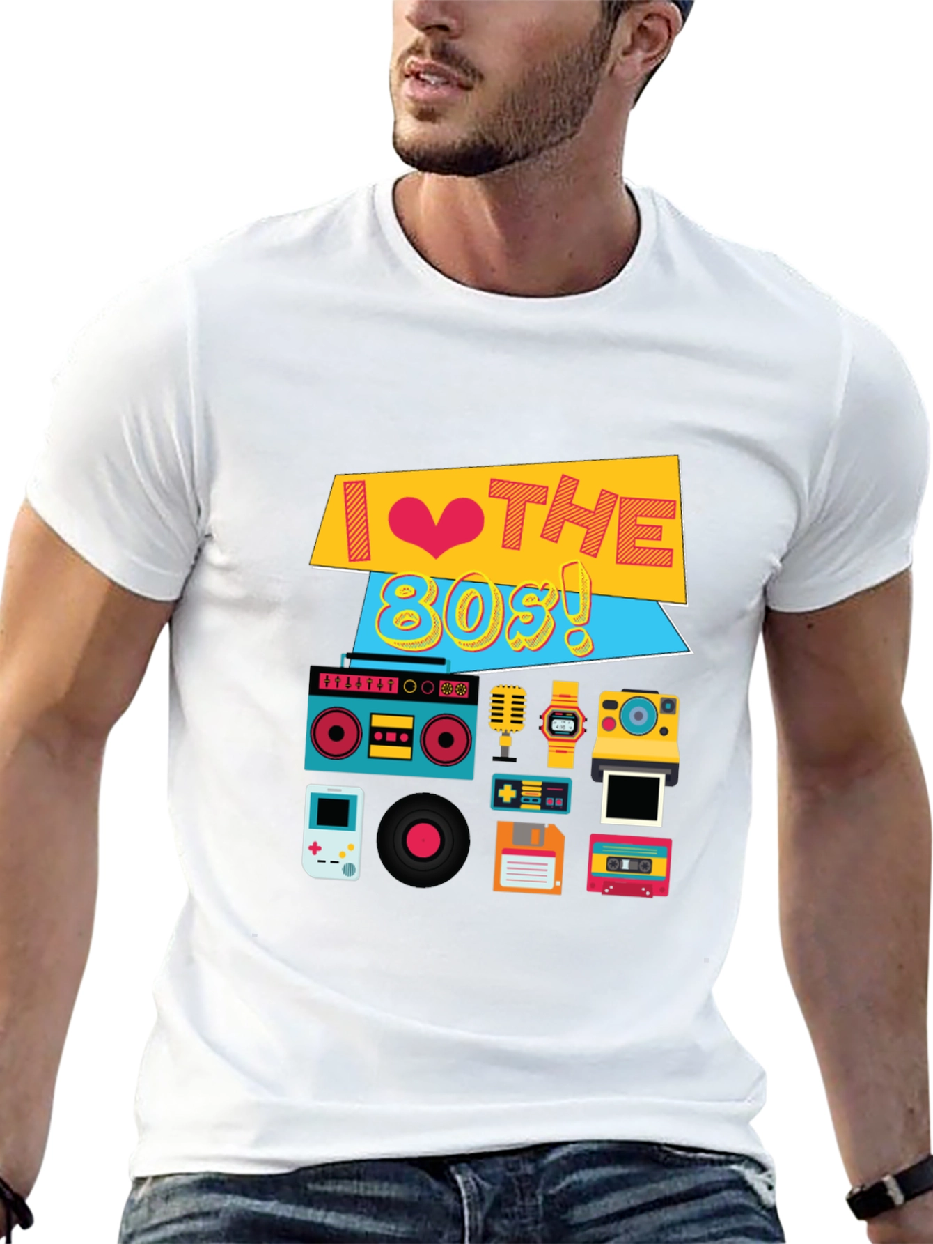 I Love the 80s T-Shirt Retro Style