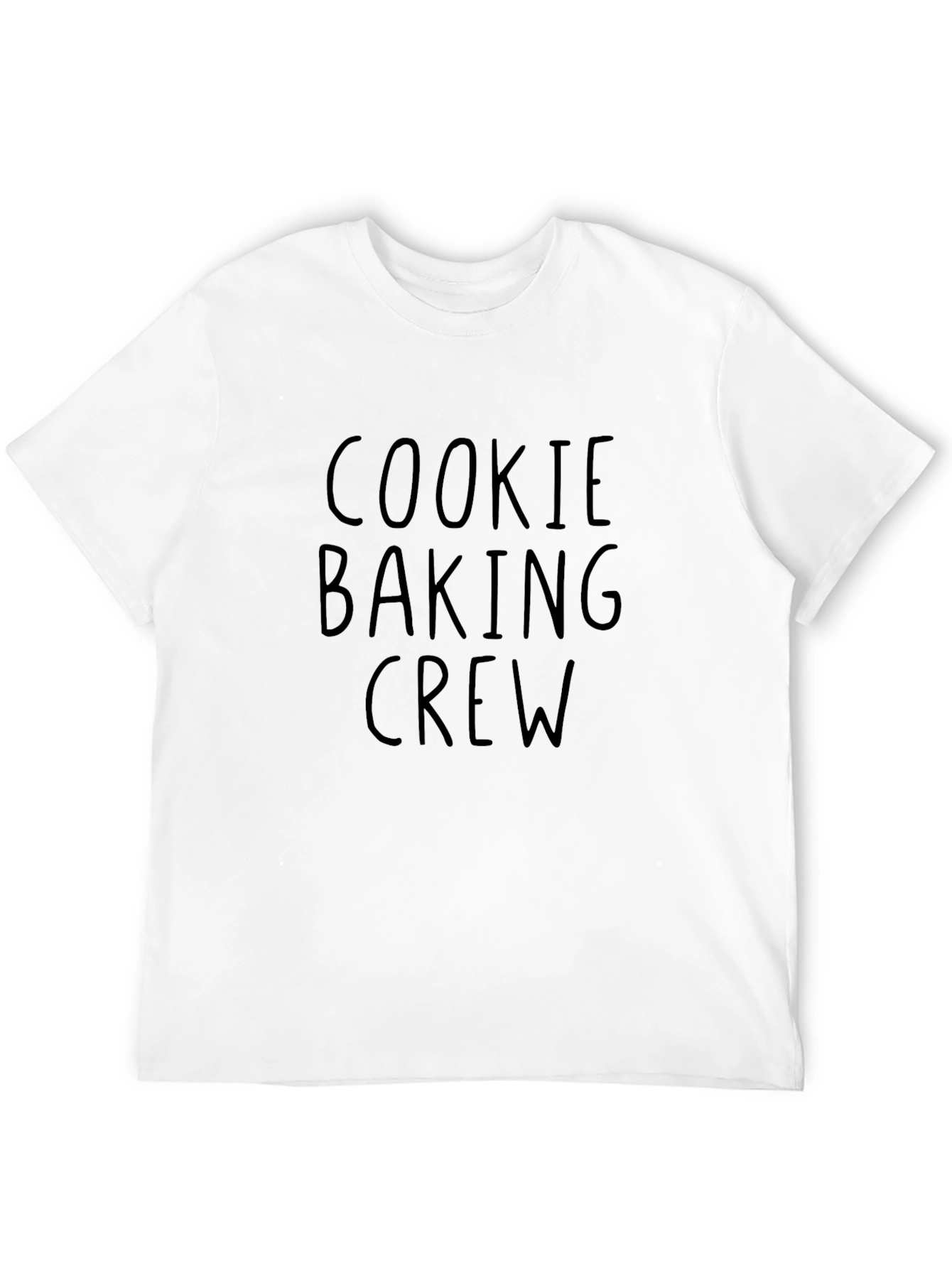 Cookie Baking Crew Black Graphic Tee