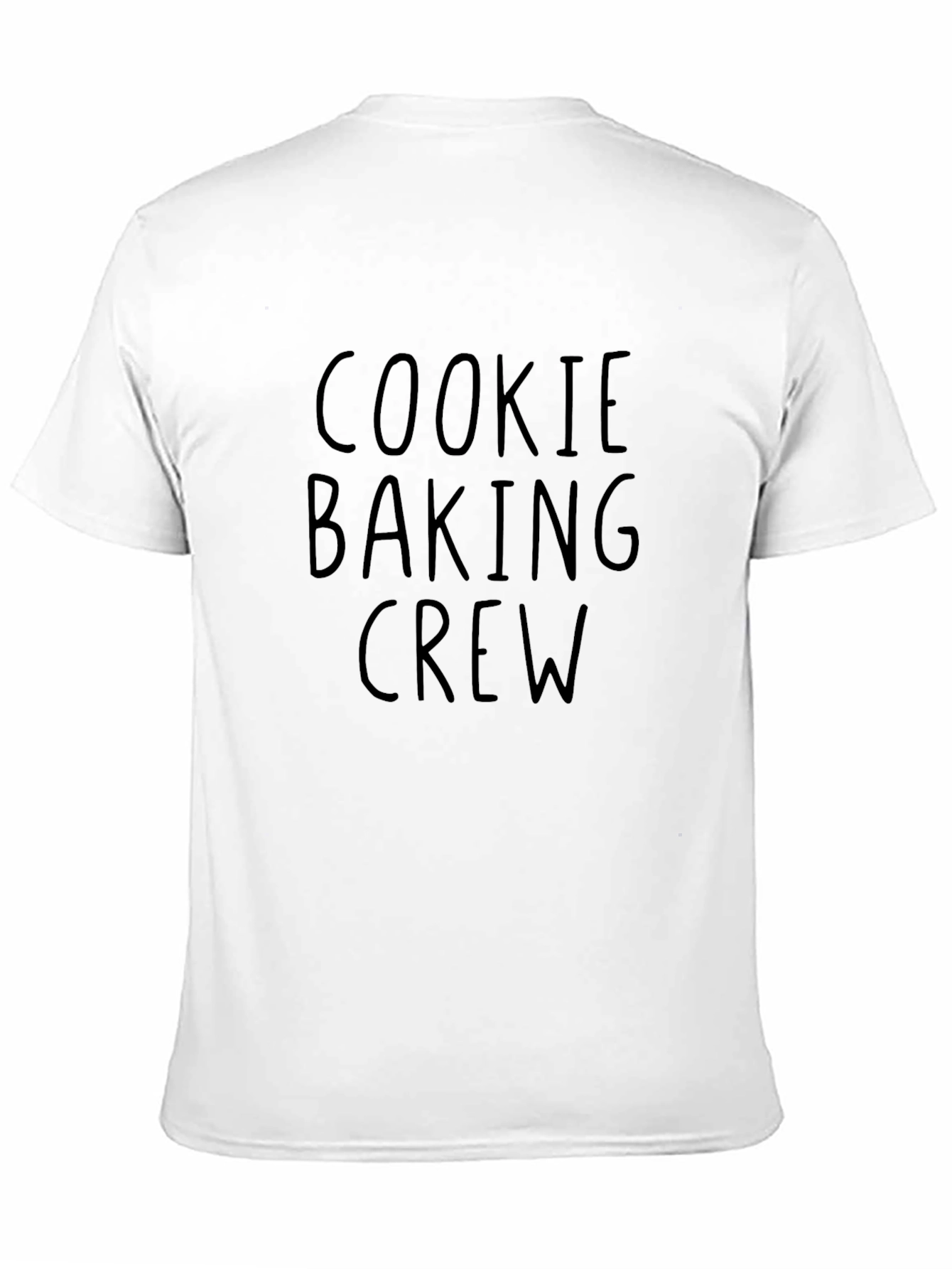 Cookie Baking Crew Black Graphic Tee