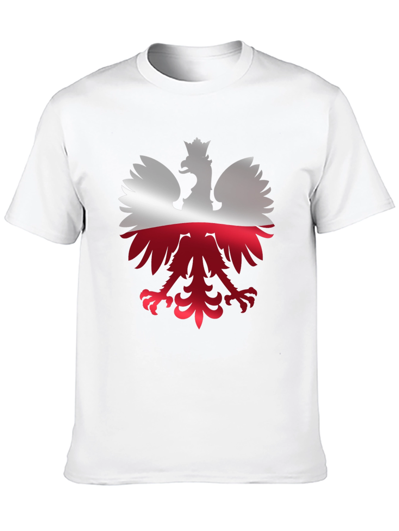 Polish Eagle Flag Graphic T-Shirt - Patriotic Pride