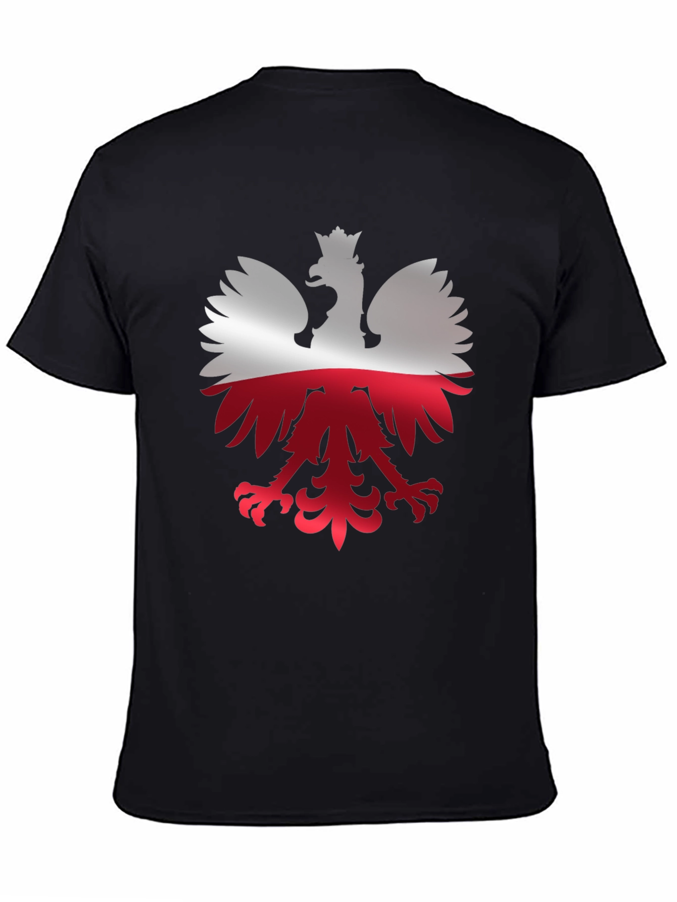 Polish Eagle Flag Graphic T-Shirt - Patriotic Pride