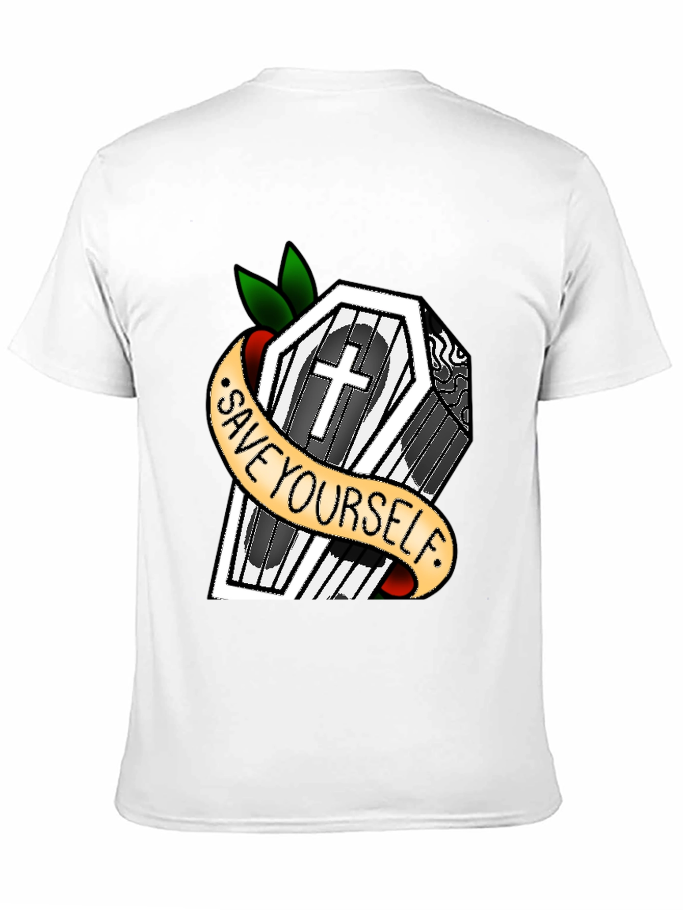 Save Yourself Coffin T-Shirt