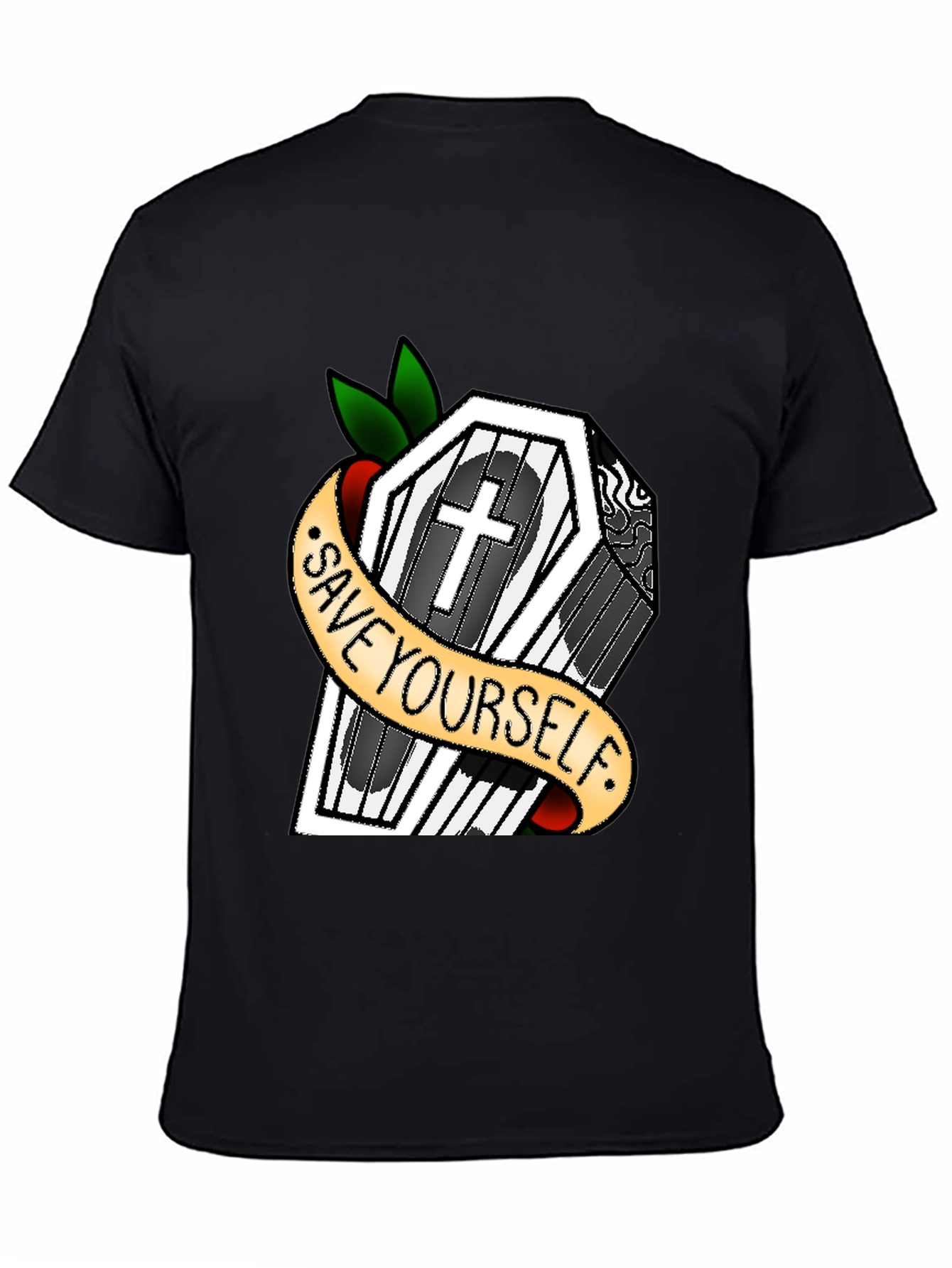 Save Yourself Coffin T-Shirt