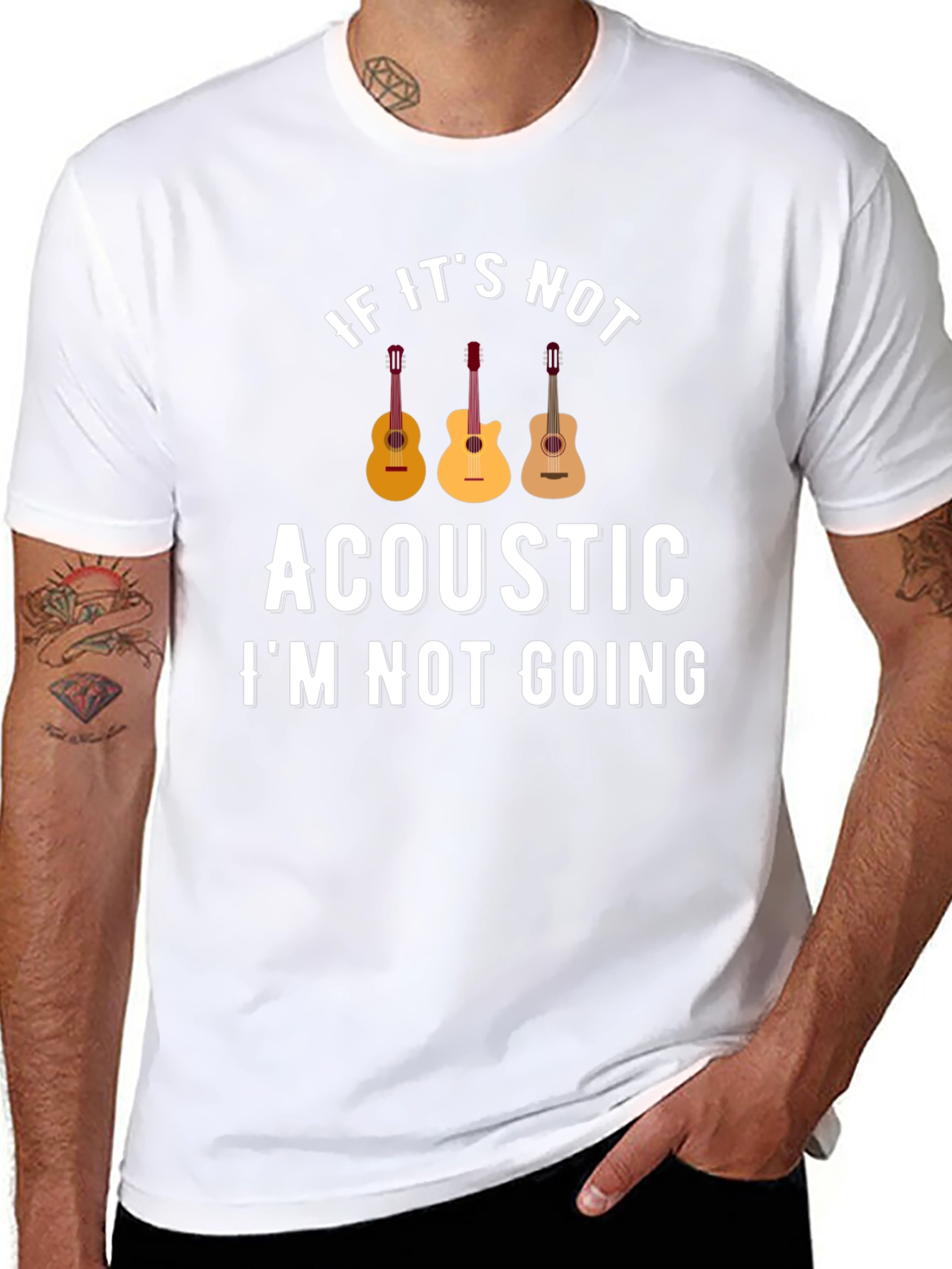 Acoustic Music Lover T-Shirt