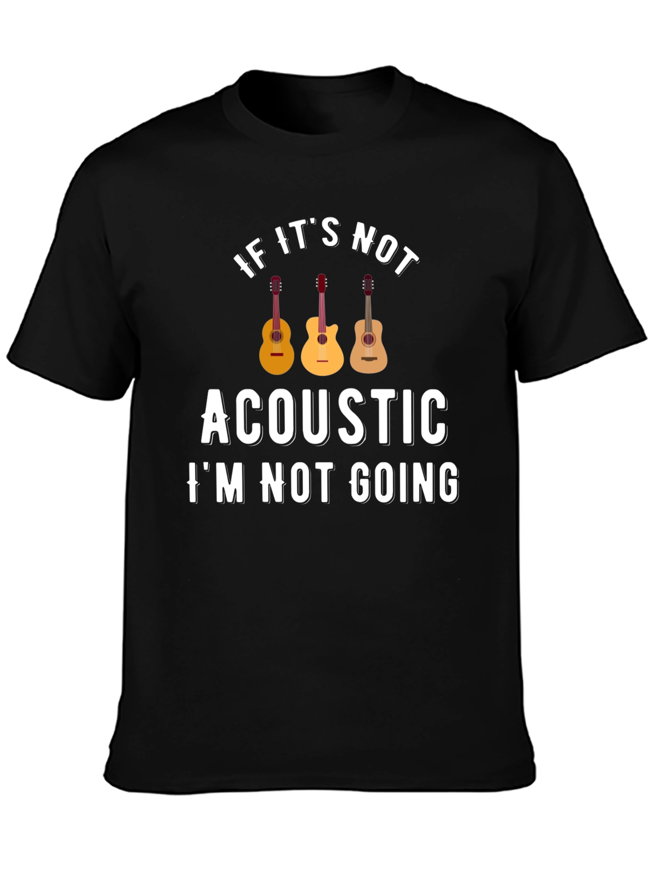 Acoustic Music Lover T-Shirt