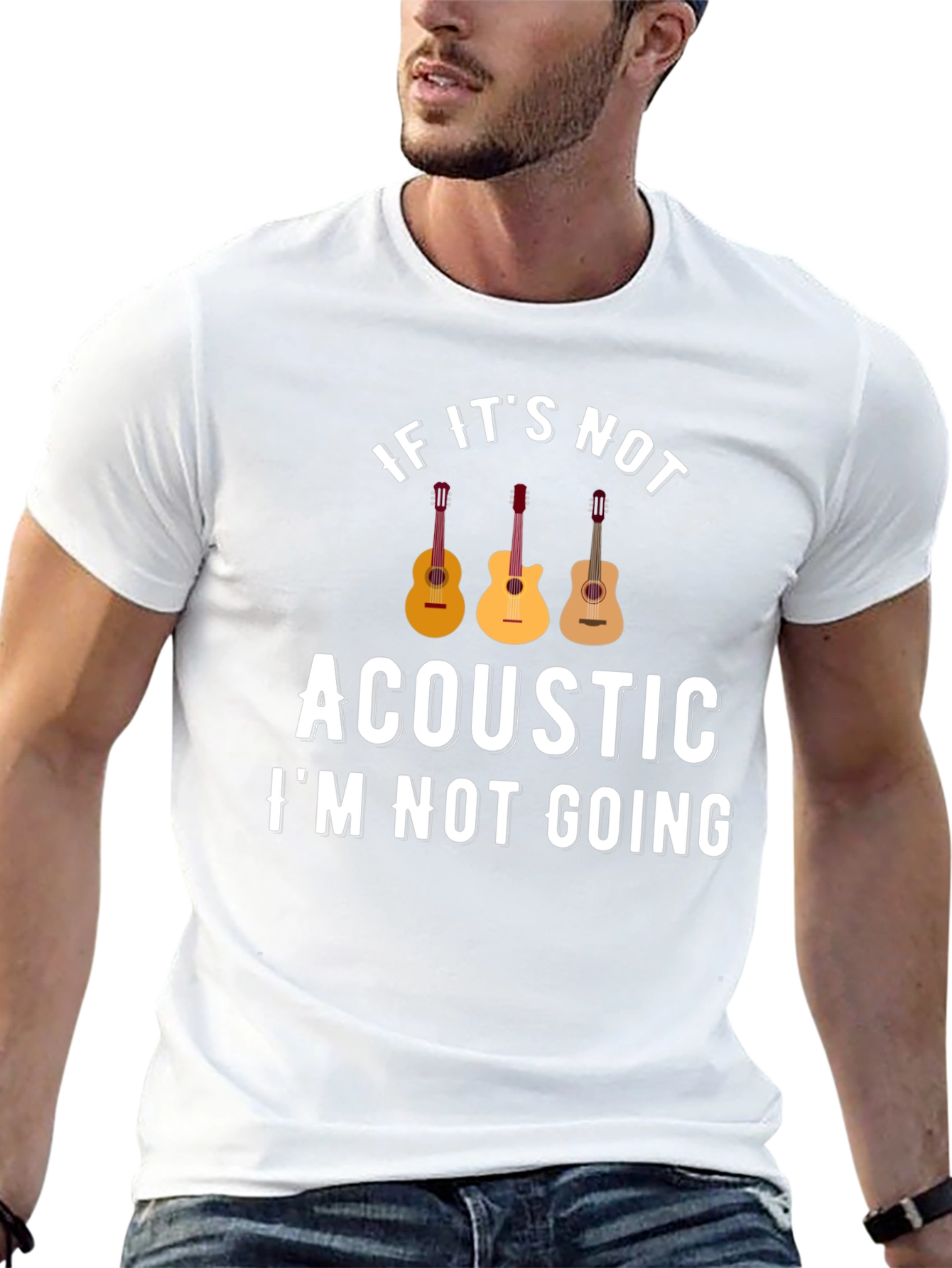 Acoustic Music Lover T-Shirt