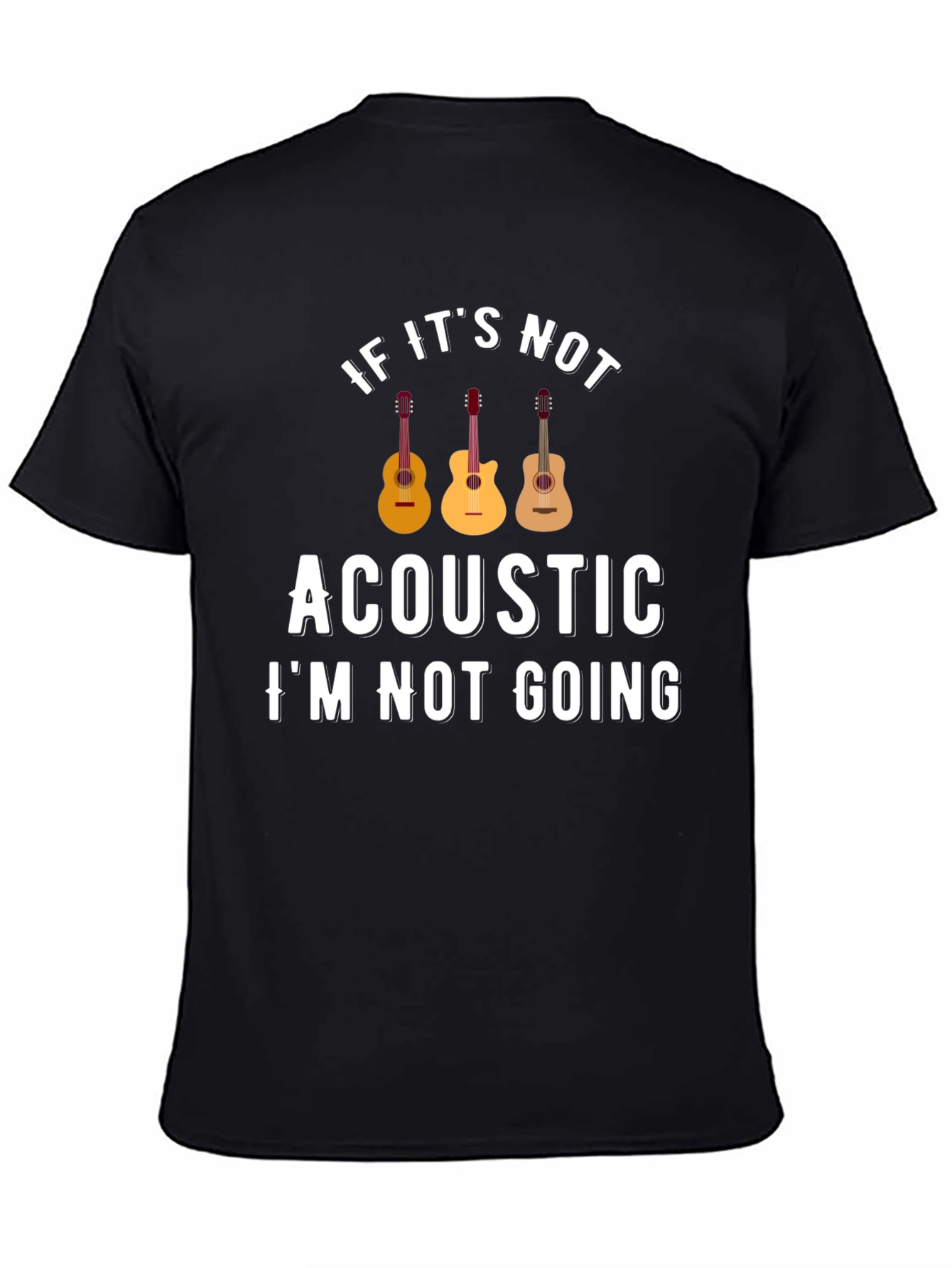 Acoustic Music Lover T-Shirt