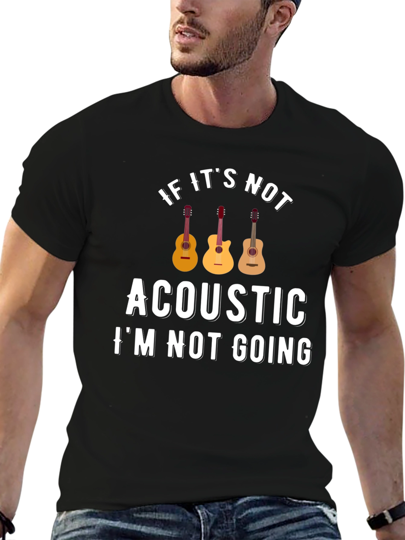 Acoustic Music Lover T-Shirt