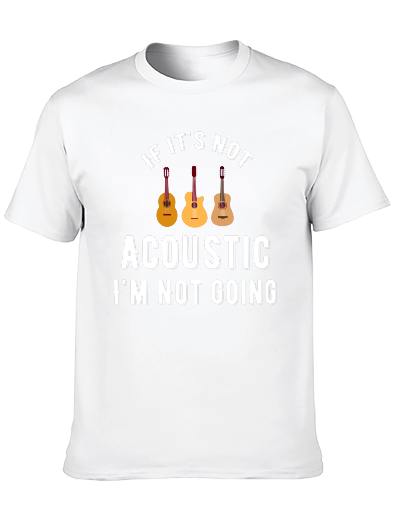 Acoustic Music Lover T-Shirt