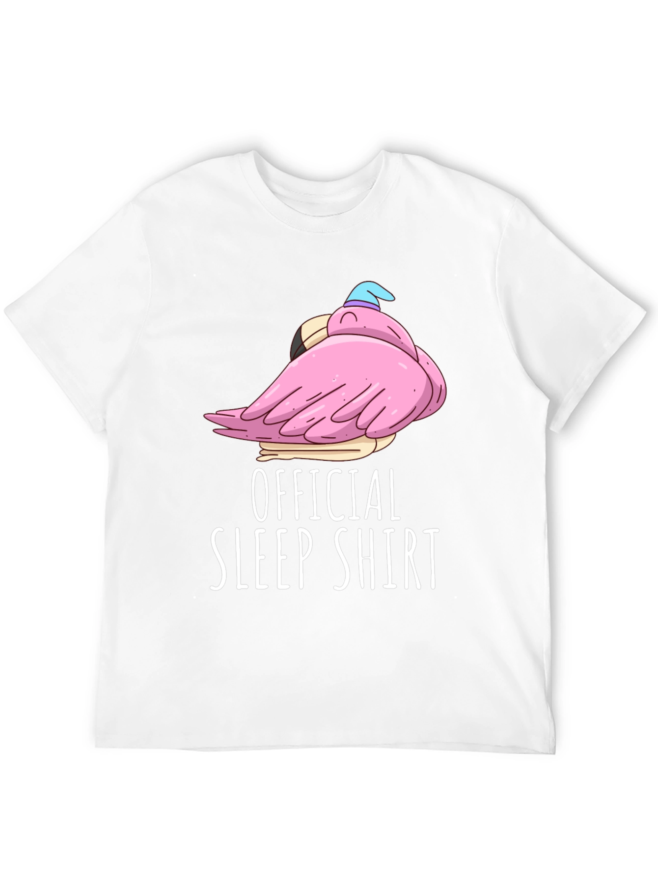 Official Sleep Shirt Funny Flamingo Tee