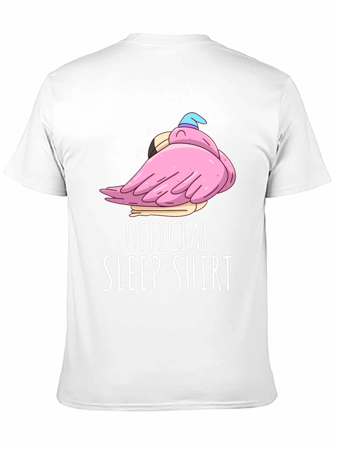 Official Sleep Shirt Funny Flamingo Tee