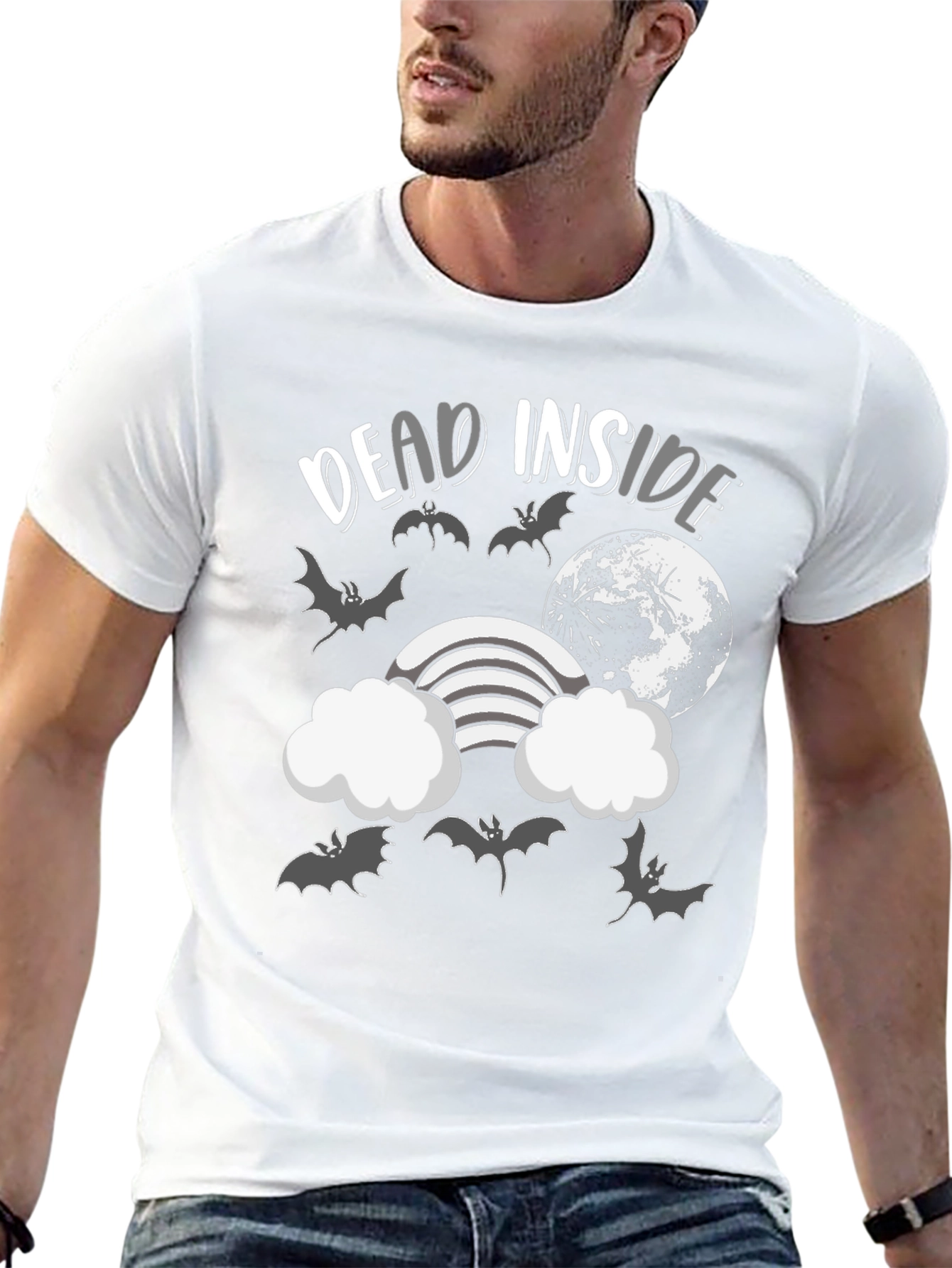 Dead Inside Halloween Graphic T-Shirt