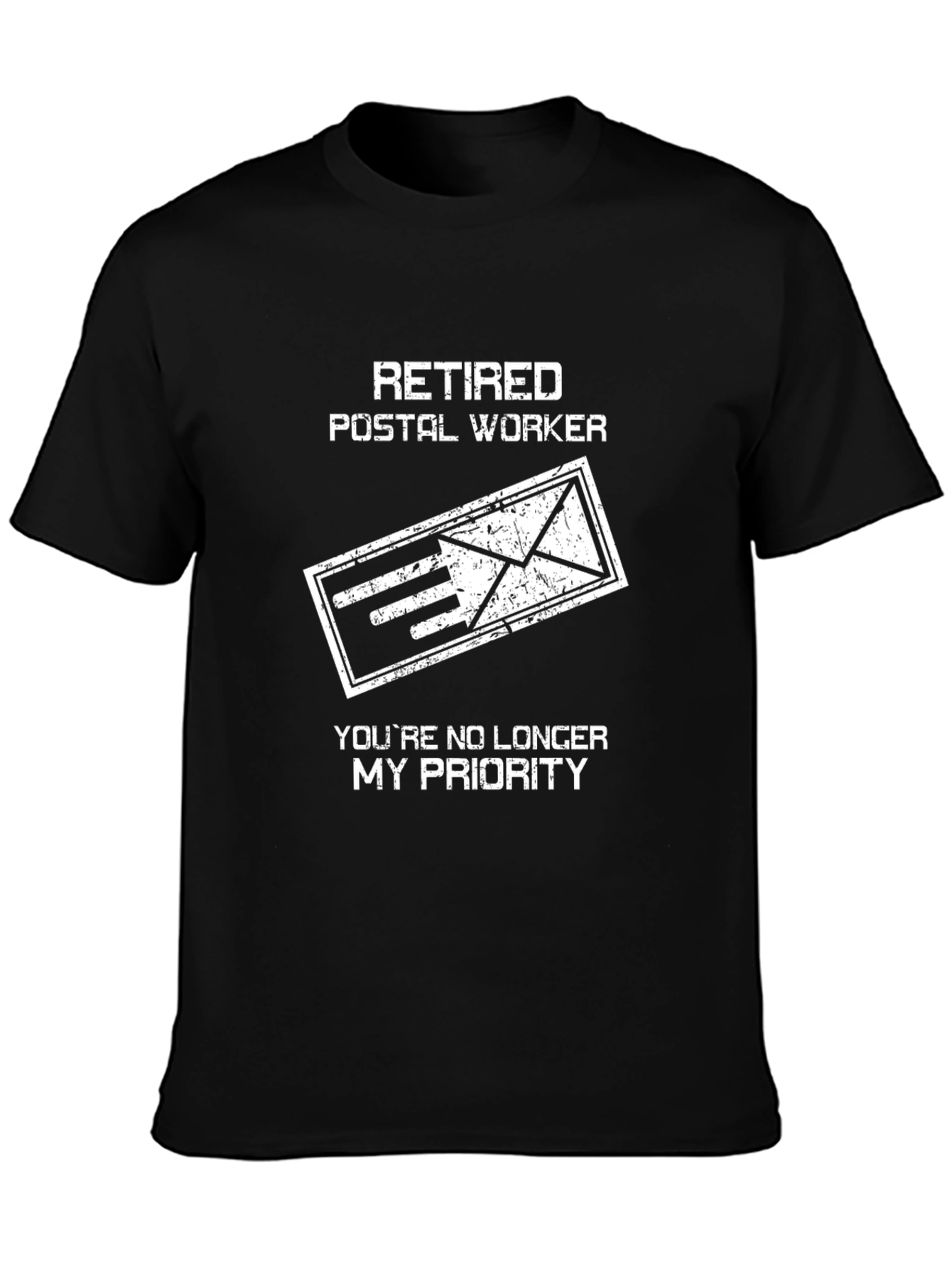 Retired Postal Worker Graphic T-Shirt