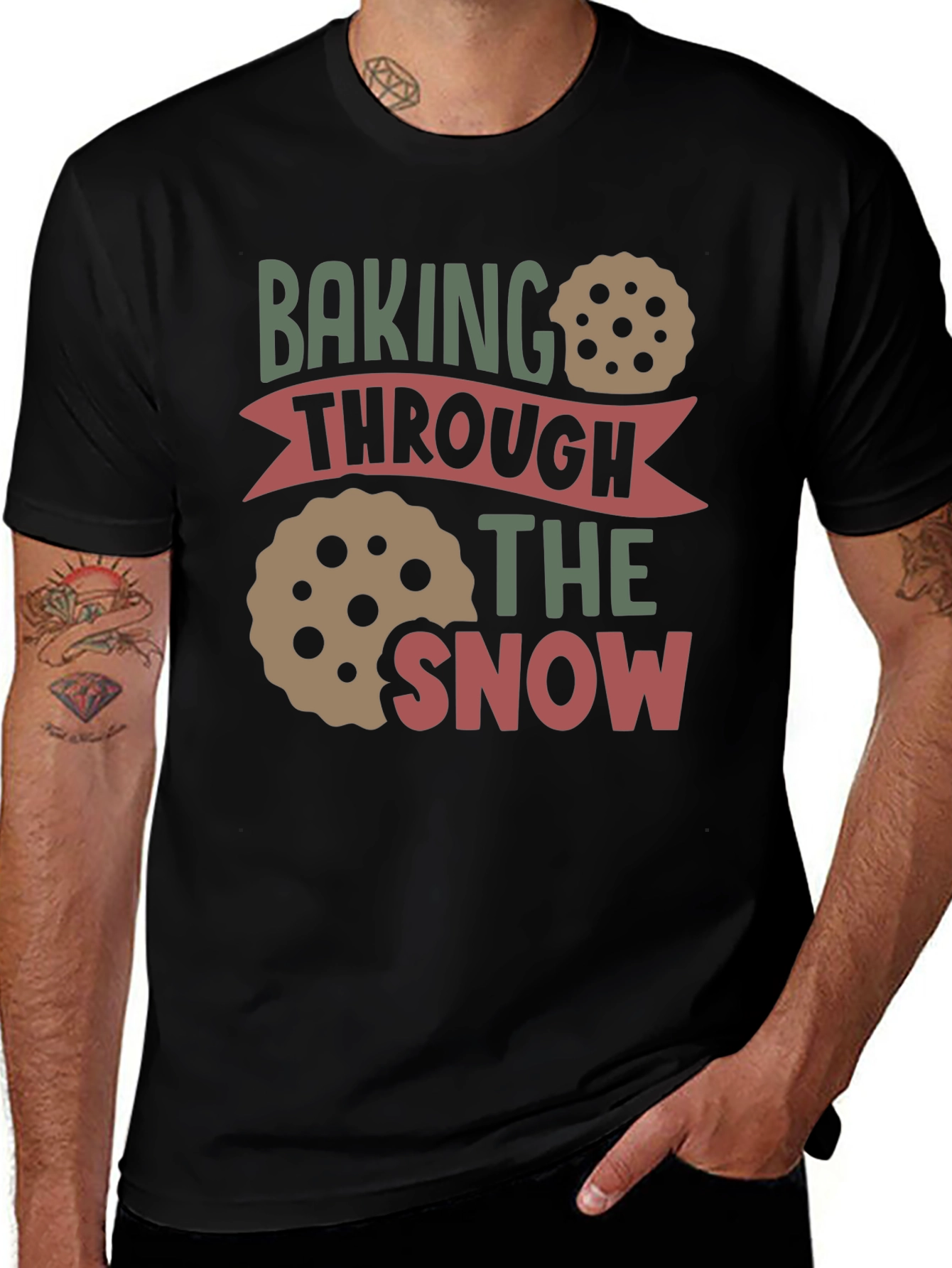 Baking Through the Snow Graphic T-Shirt