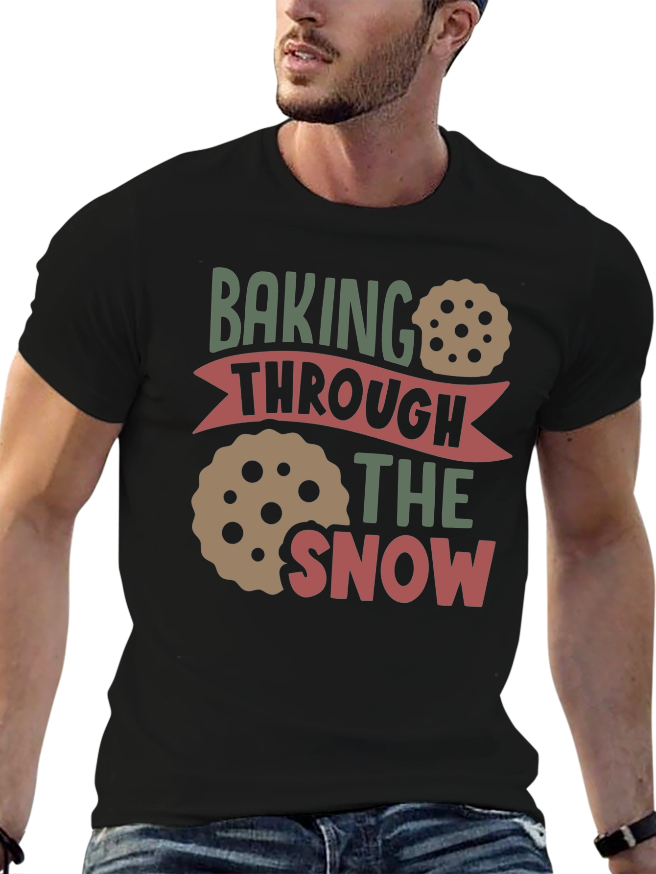 Baking Through the Snow Graphic T-Shirt