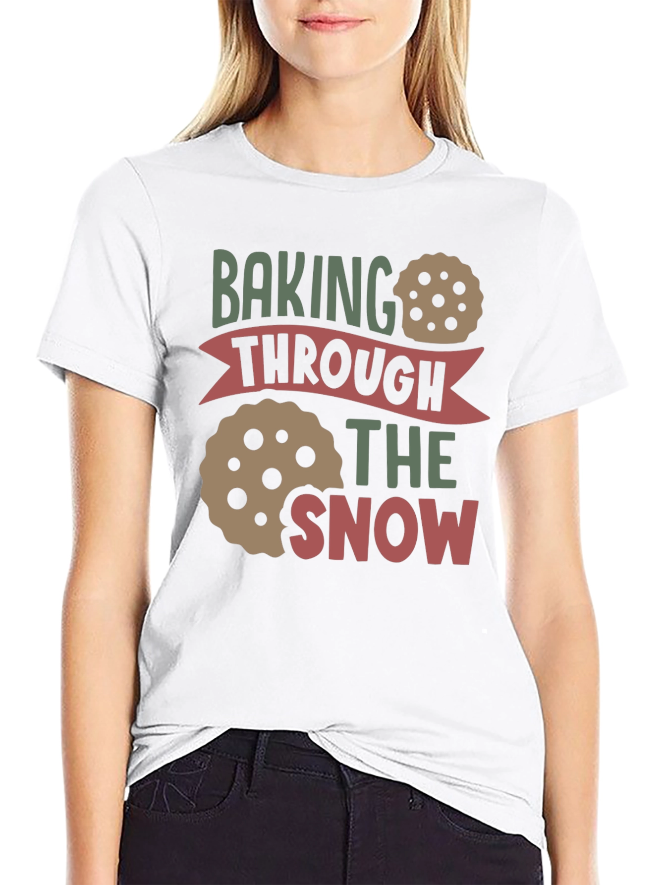Baking Through the Snow Graphic T-Shirt