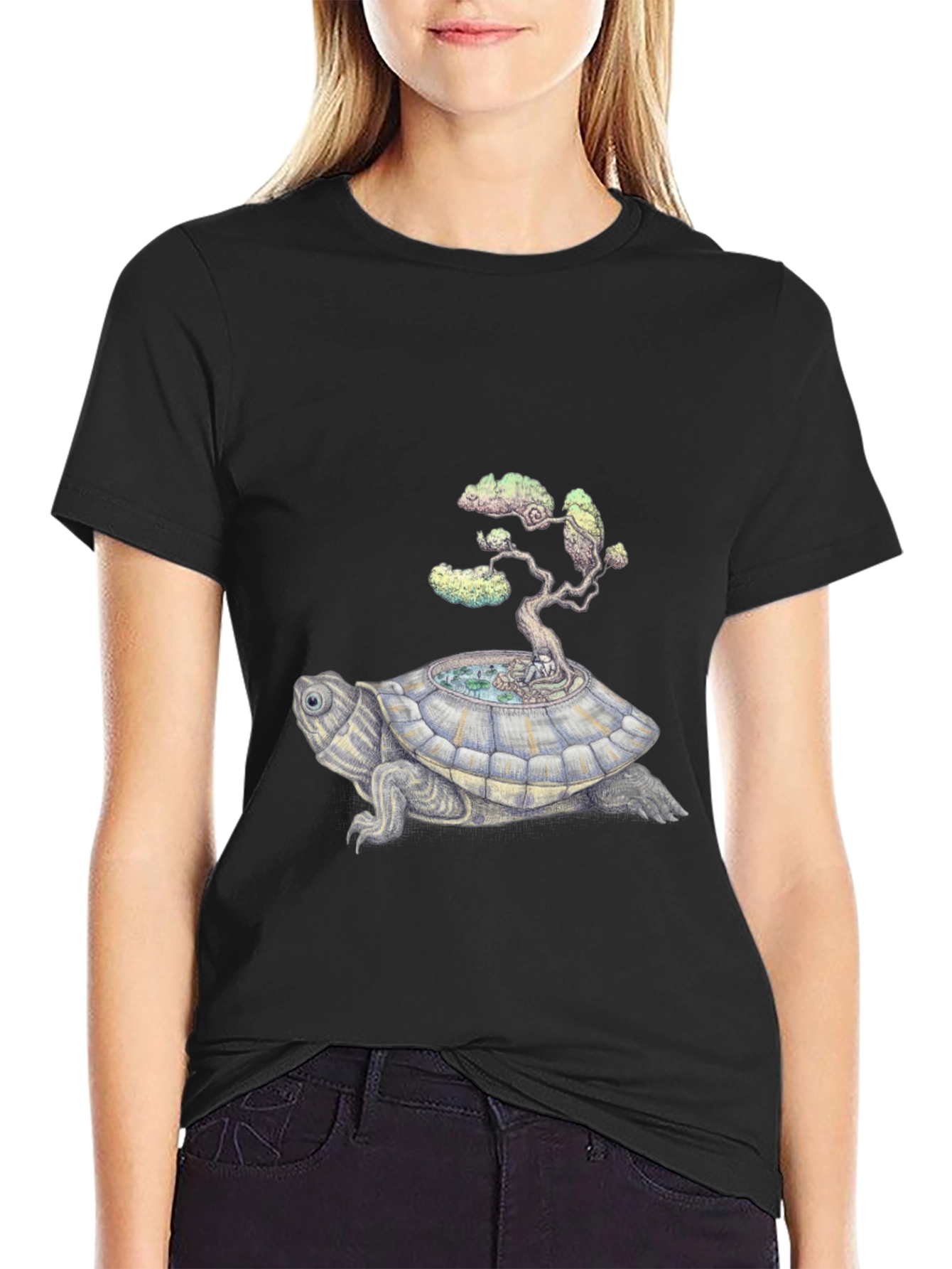 Turtle Island T-Shirt - Unique Graphic Tee