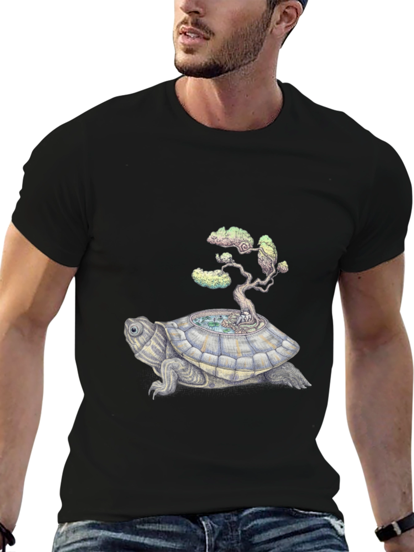 Turtle Island T-Shirt - Unique Graphic Tee