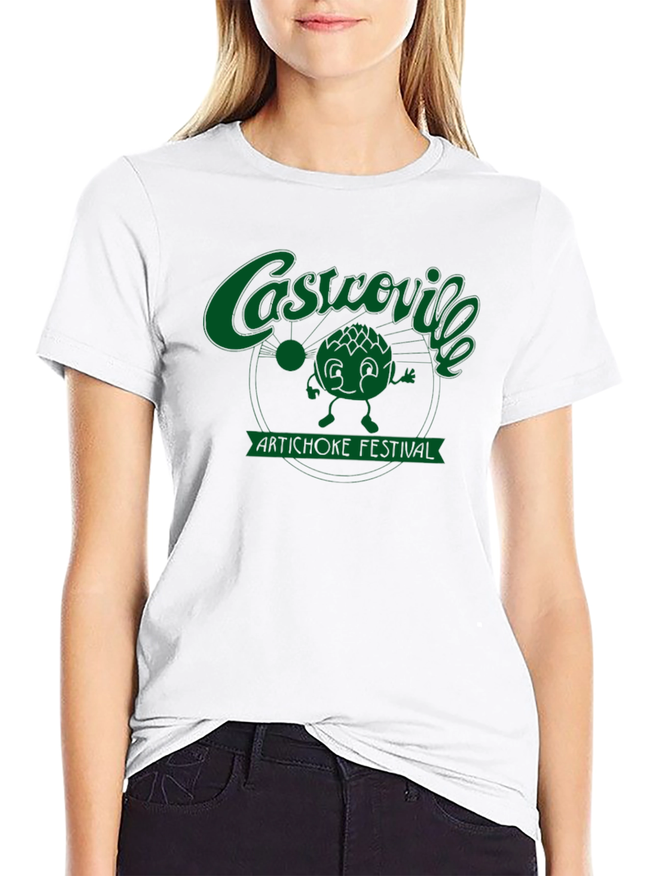 Castroville Artichoke Festival Black T-Shirt