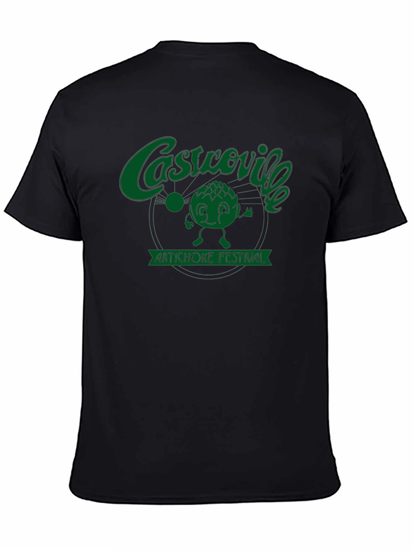 Castroville Artichoke Festival Black T-Shirt