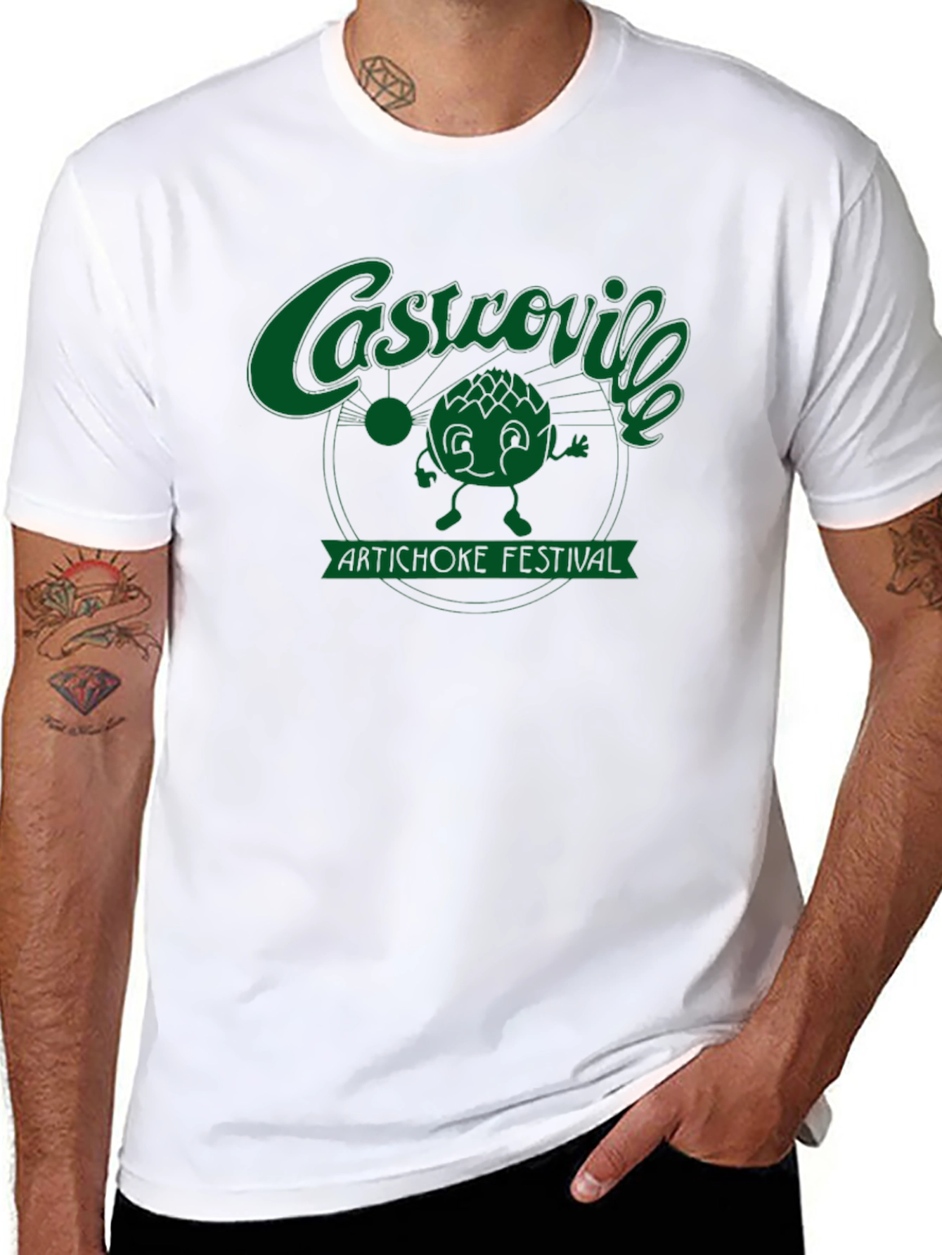 Castroville Artichoke Festival Black T-Shirt
