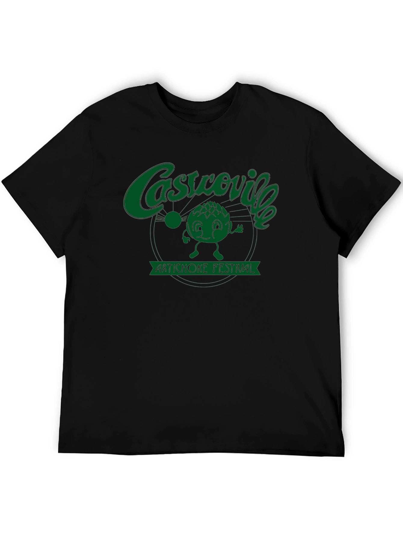 Castroville Artichoke Festival Black T-Shirt