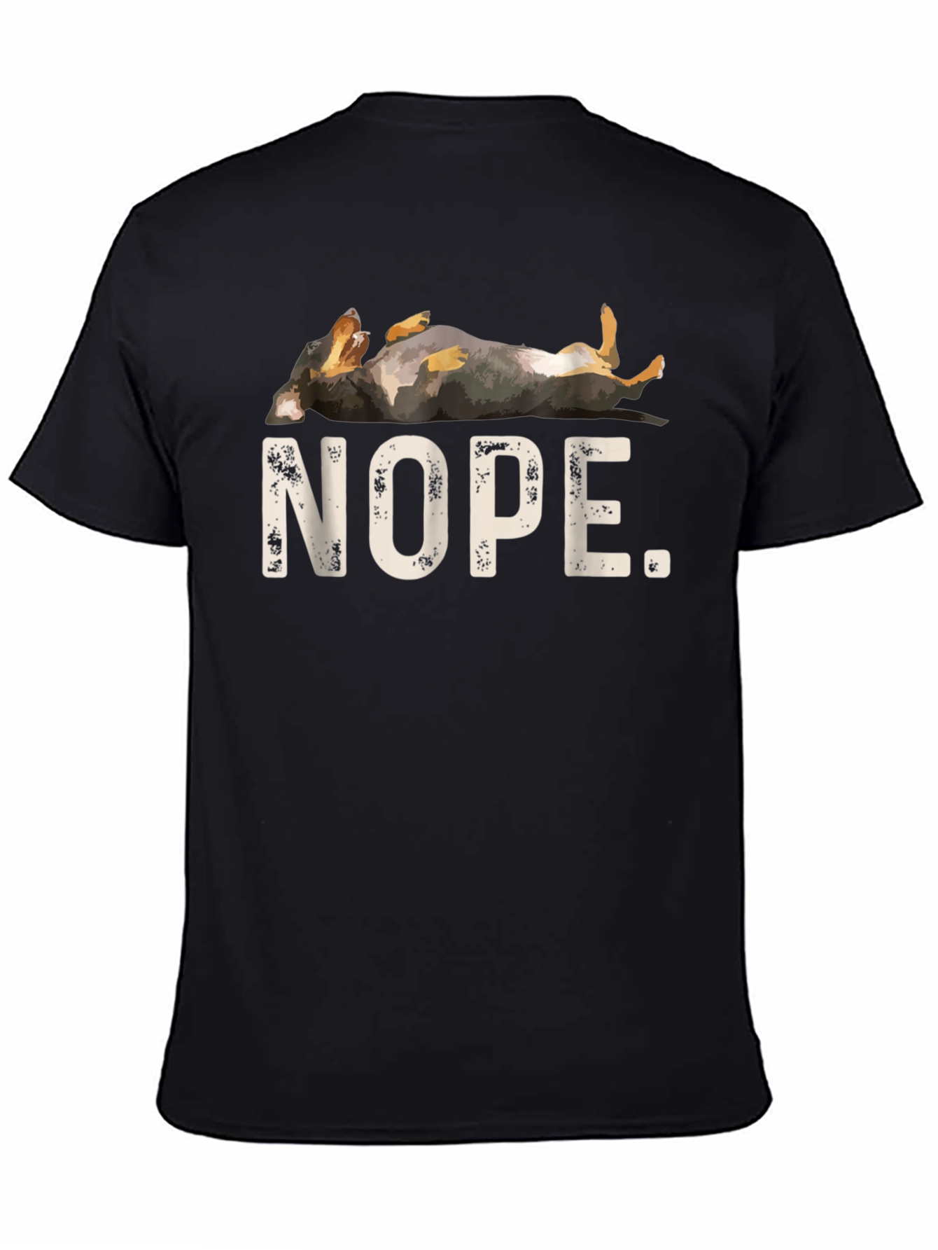 Nope Dog T-Shirt - Funny Dachshund Tee