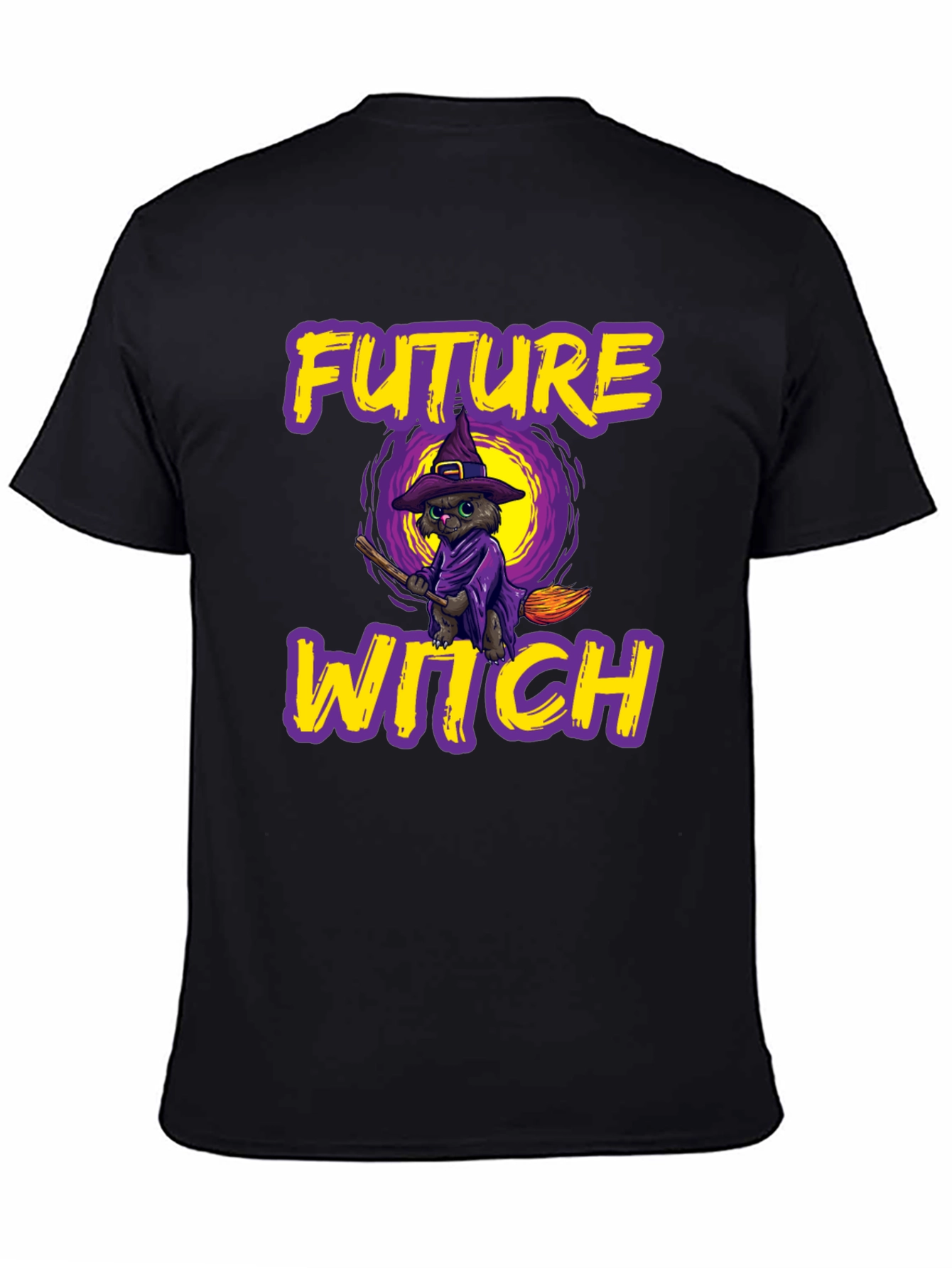 Future Witch Cat Halloween T-Shirt
