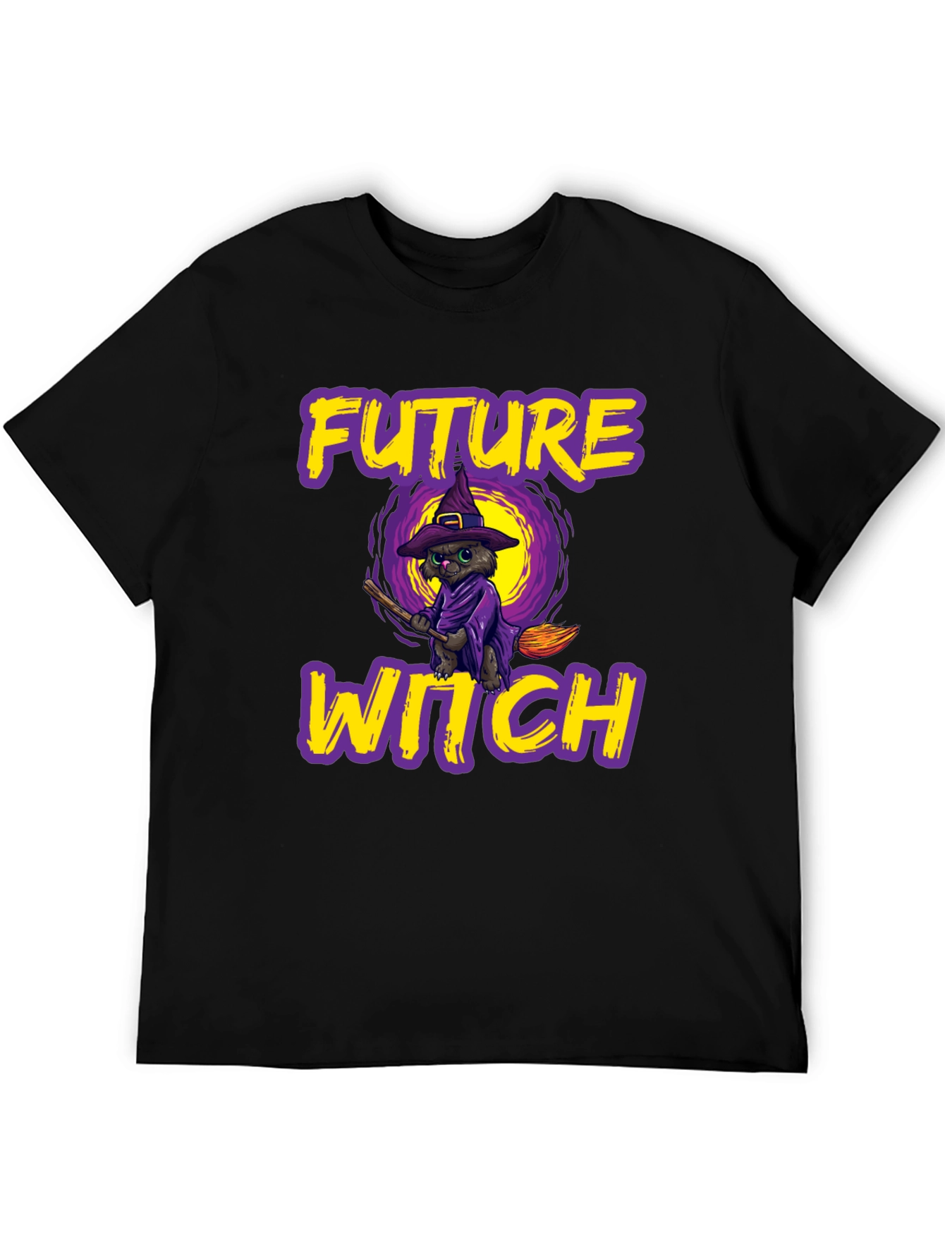 Future Witch Cat Halloween T-Shirt