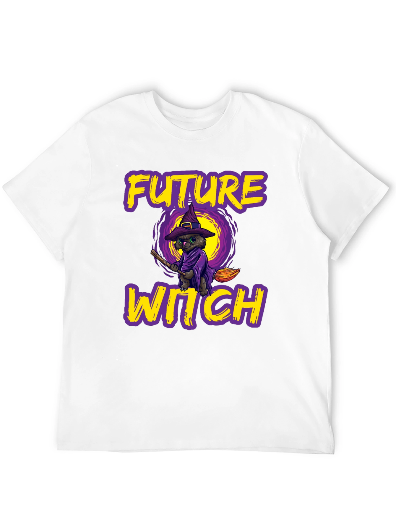 Future Witch Cat Halloween T-Shirt