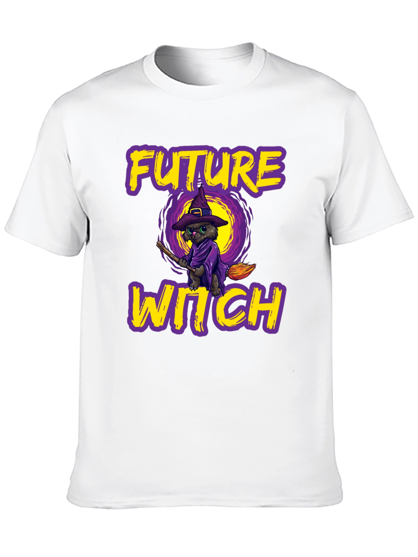 Future Witch Cat Halloween T-Shirt