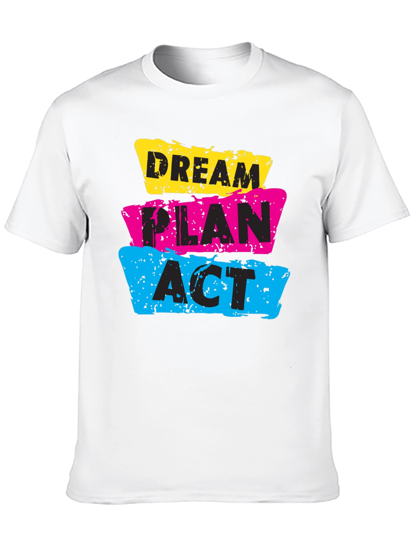 Dream Plan Act Graphic T-Shirt - Black