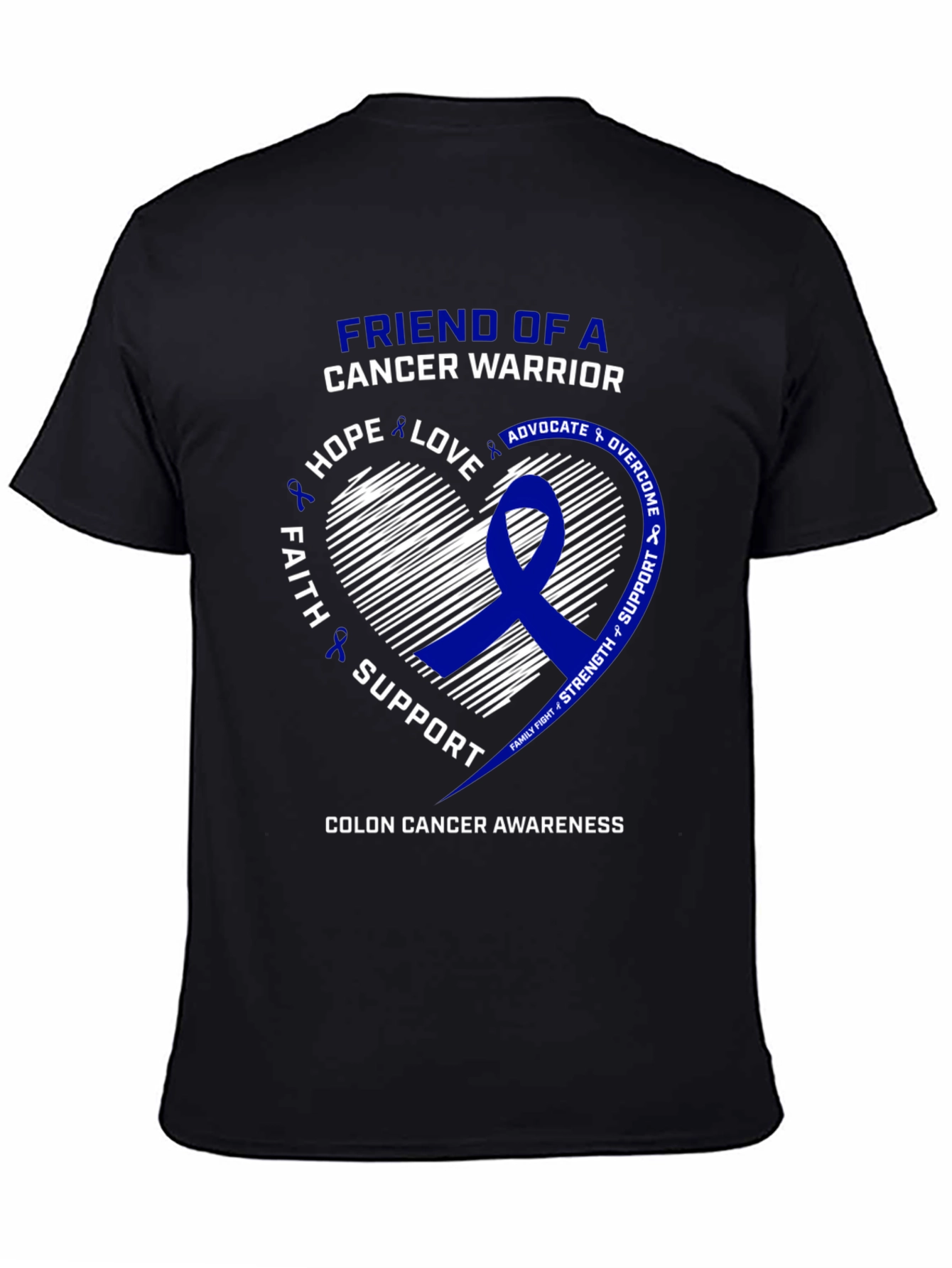 Colon Cancer Awareness Warrior T-Shirt