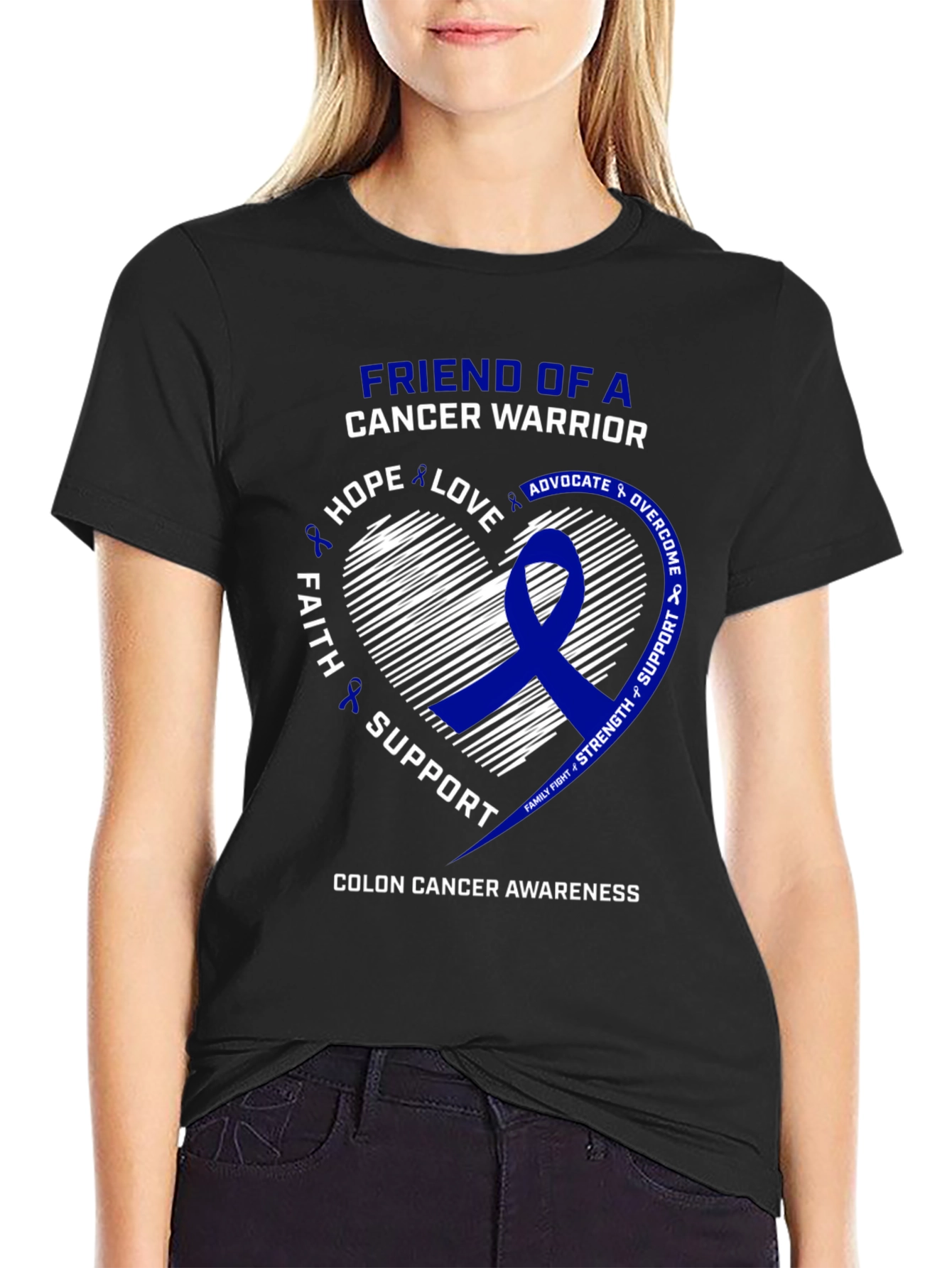 Colon Cancer Awareness Warrior T-Shirt