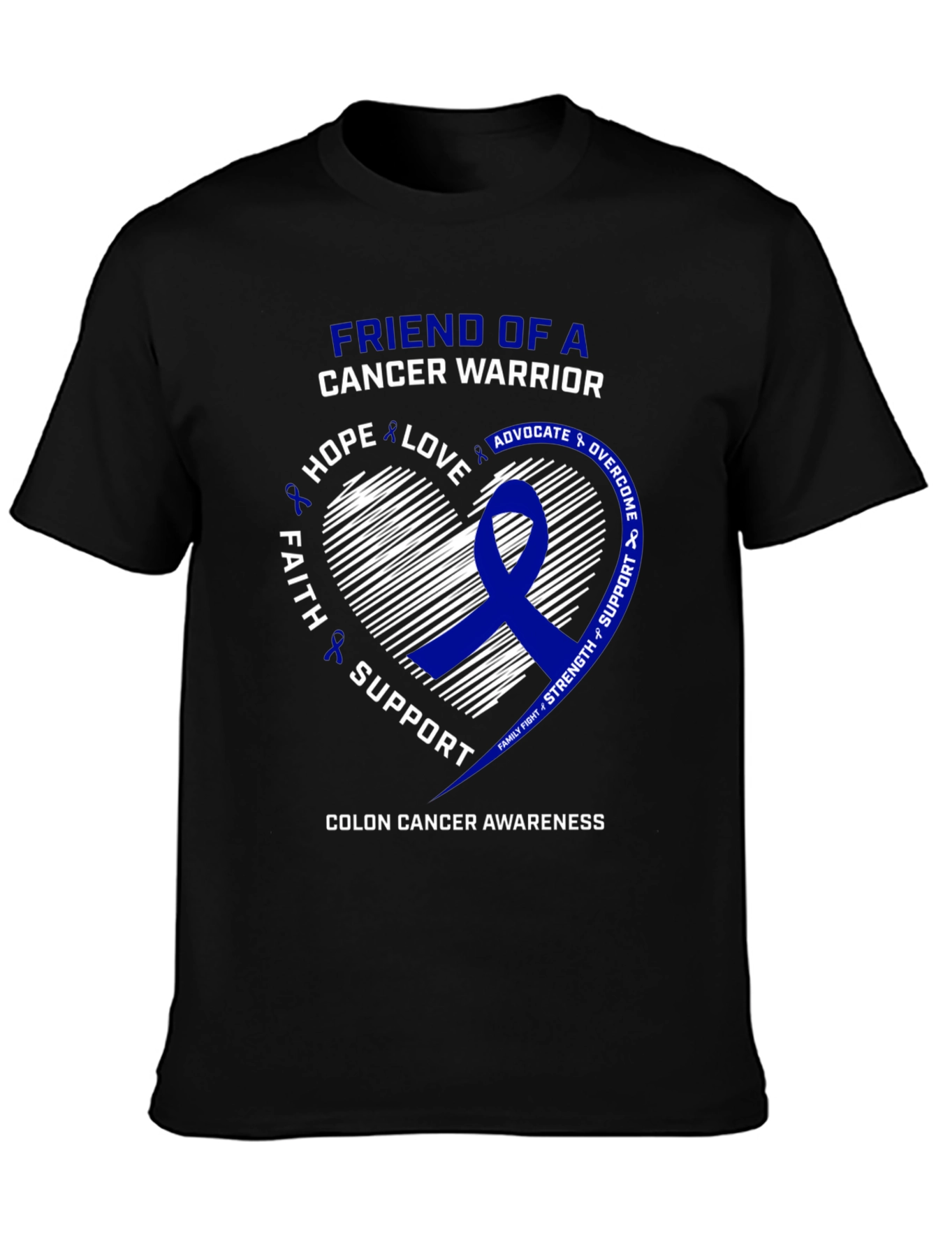 Colon Cancer Awareness Warrior T-Shirt