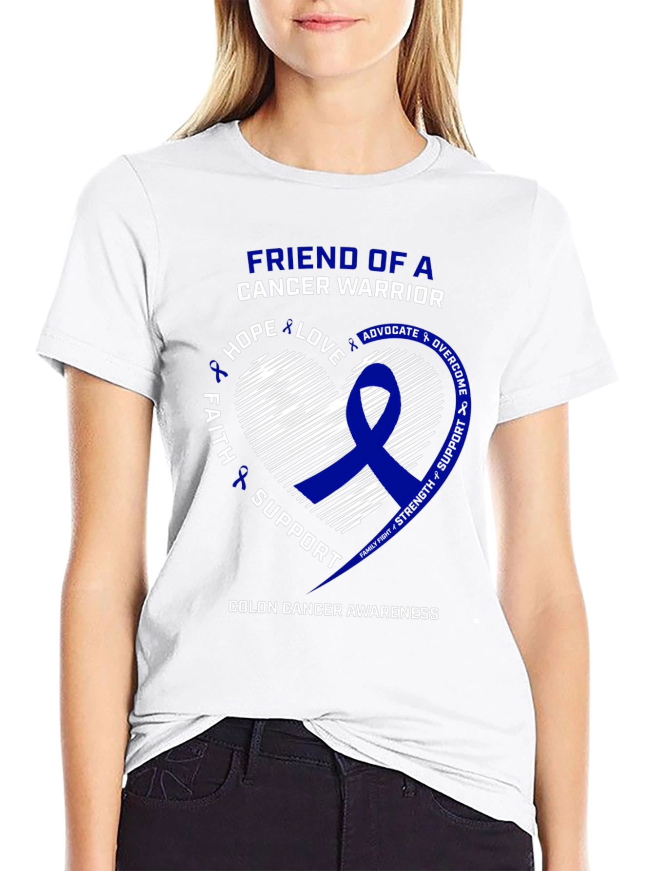 Colon Cancer Awareness Warrior T-Shirt