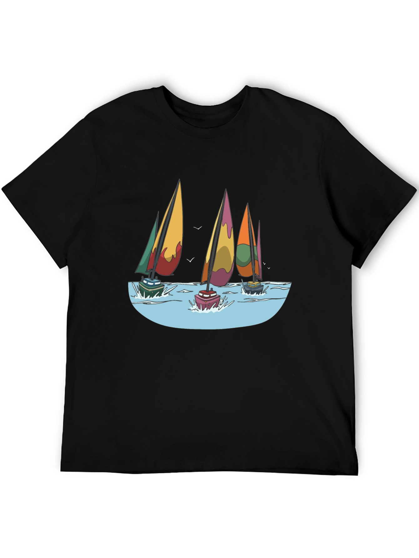 Sailing T-Shirt: Nautical Style Tee for Casual Wear