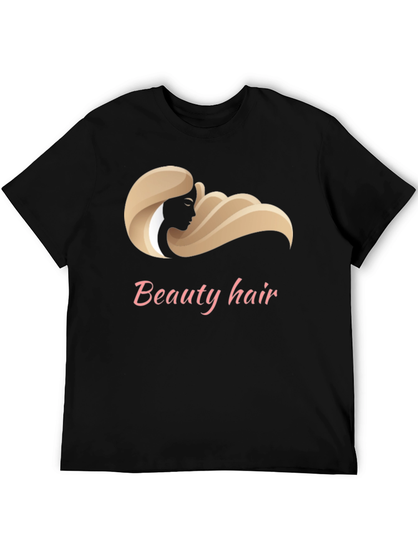 Beauty Hair Design T-Shirt - Stylish Graphic Tee