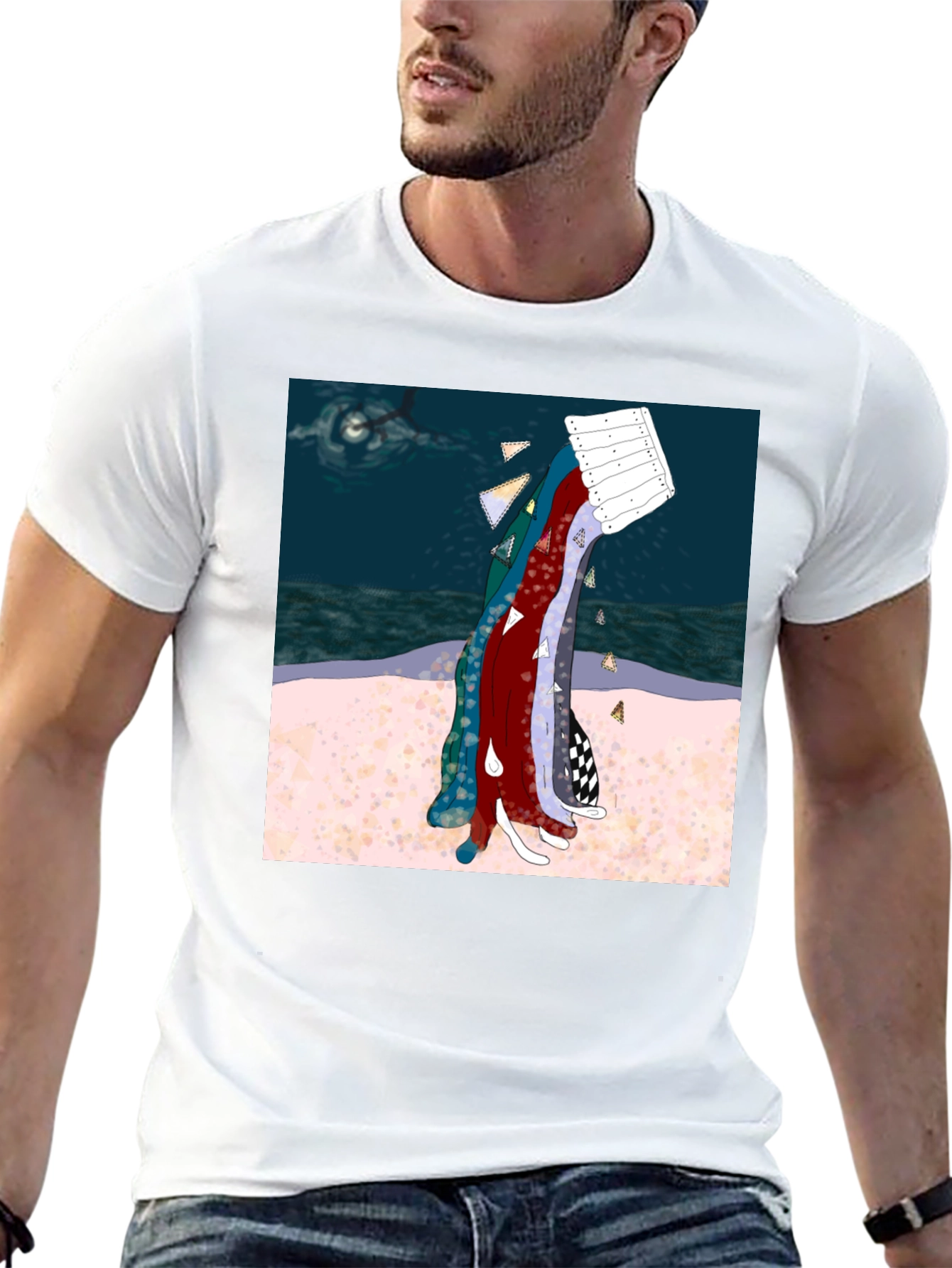 Abstract Art Pouring T-Shirt