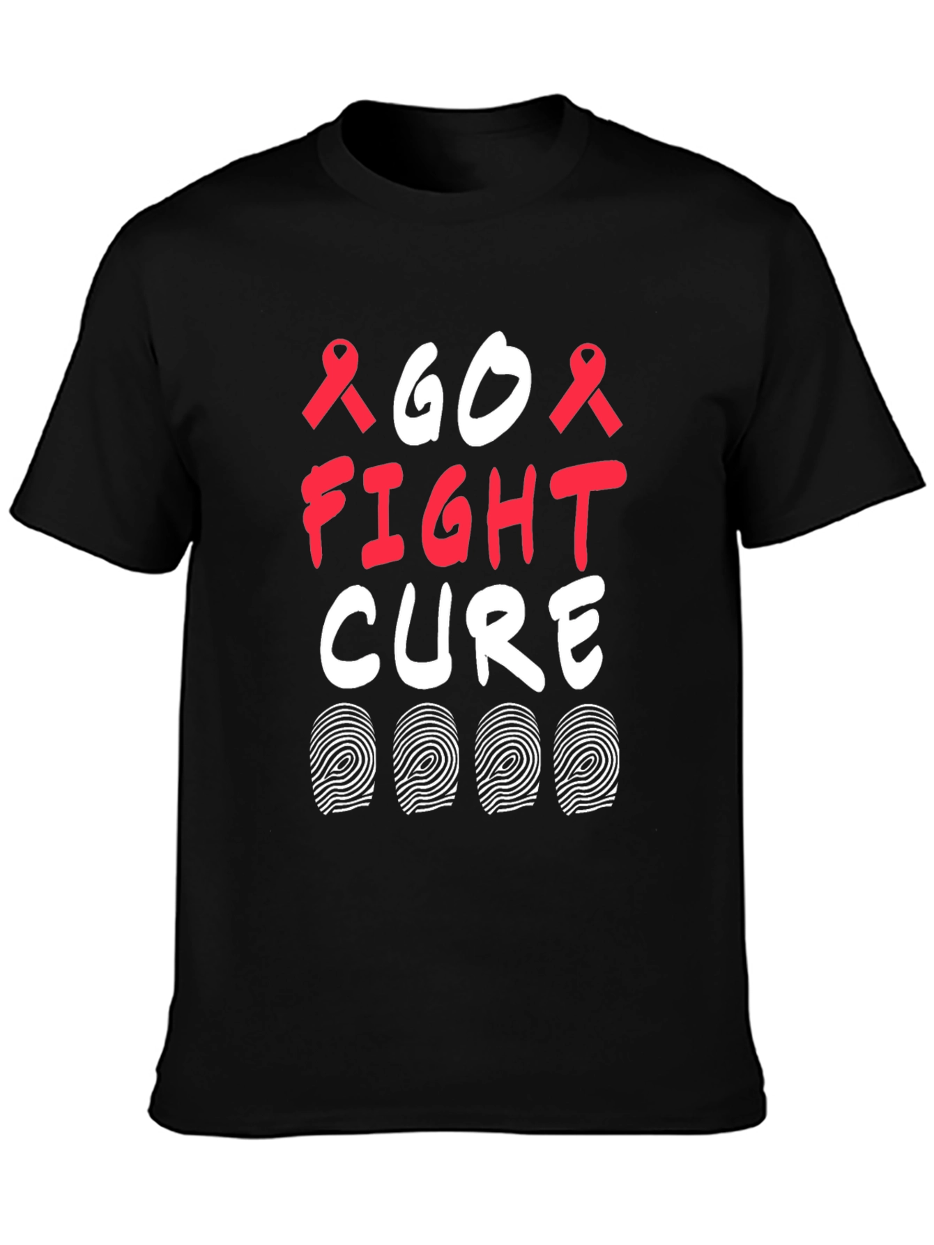 Go Fight Cure T-Shirt - Awareness Tee