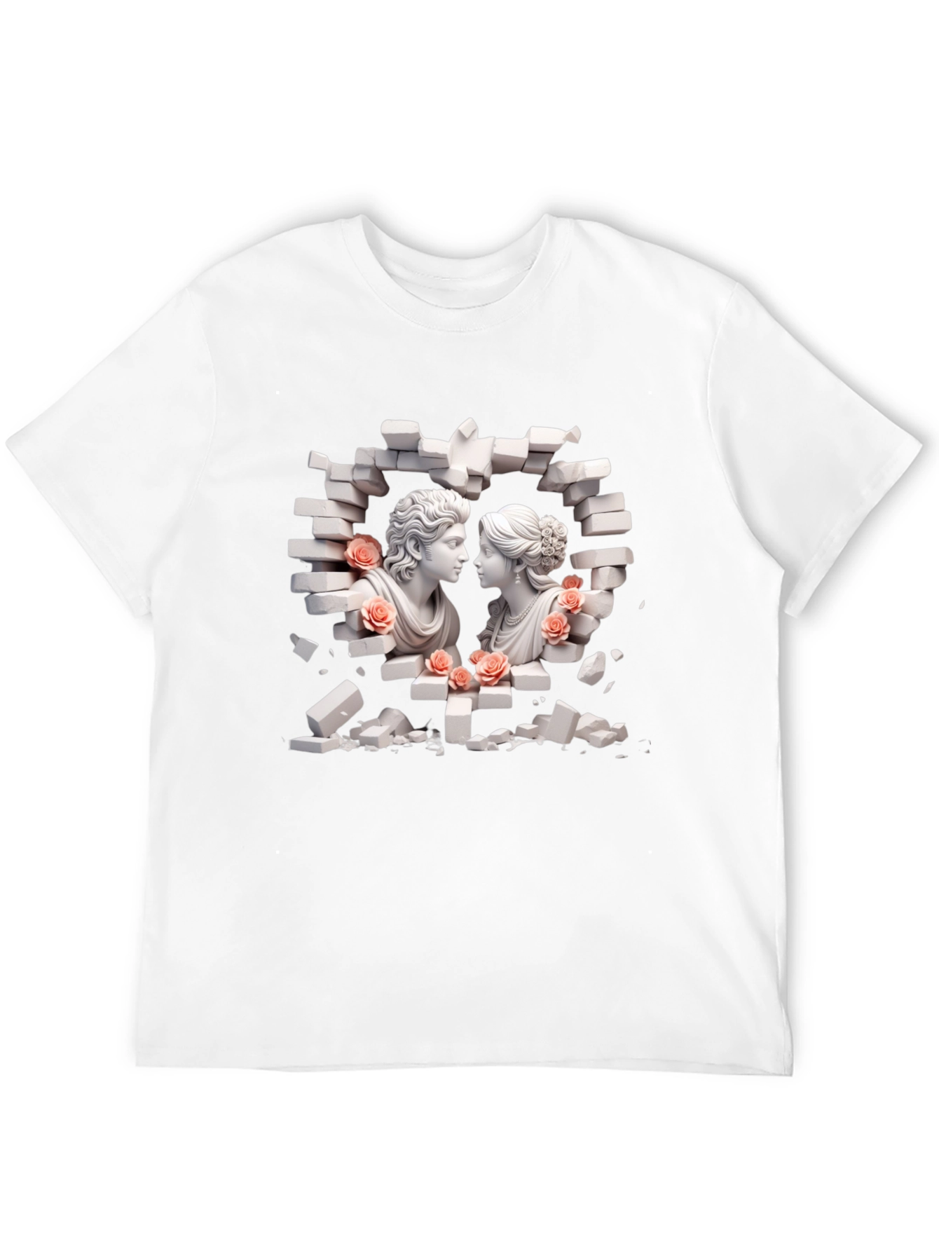 Sculpture Romance T-Shirt - Black