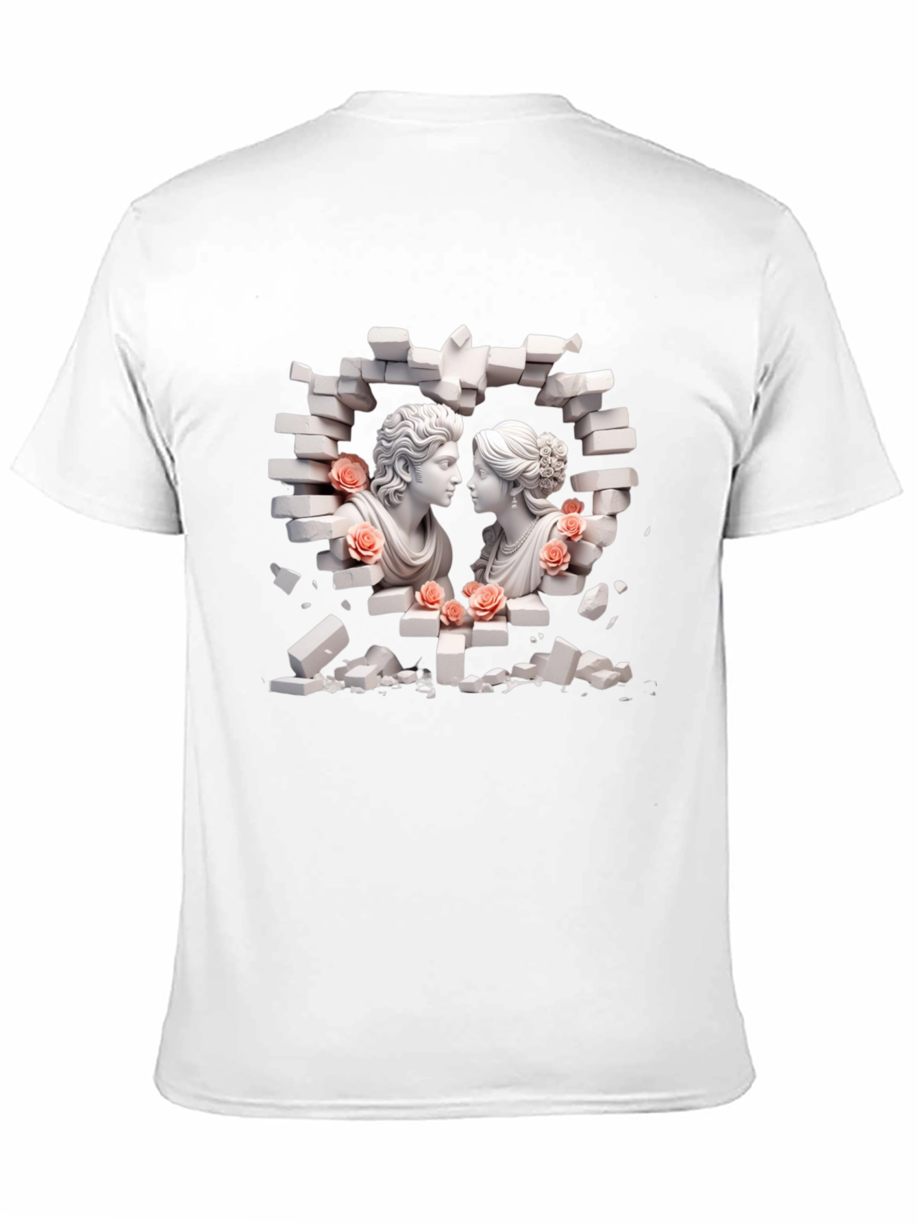Sculpture Romance T-Shirt - Black